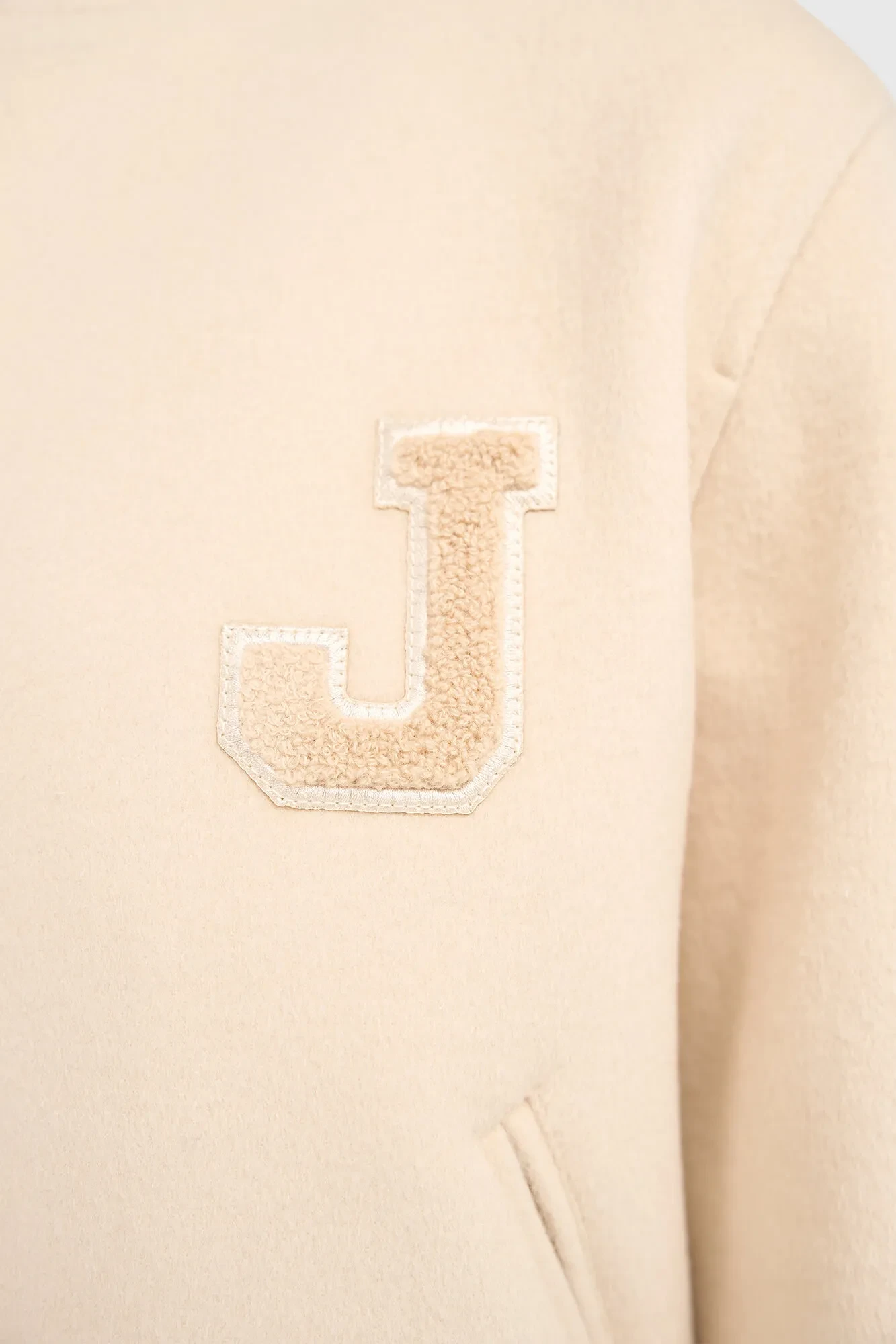Cashmere Bomberjack Dames Double Face Beige Collin Beige