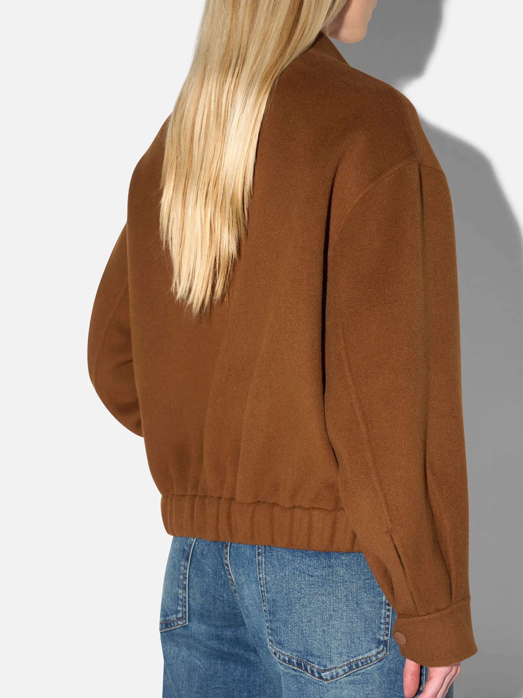 Cashmere Dames Jack Oversized Roan Tabacco