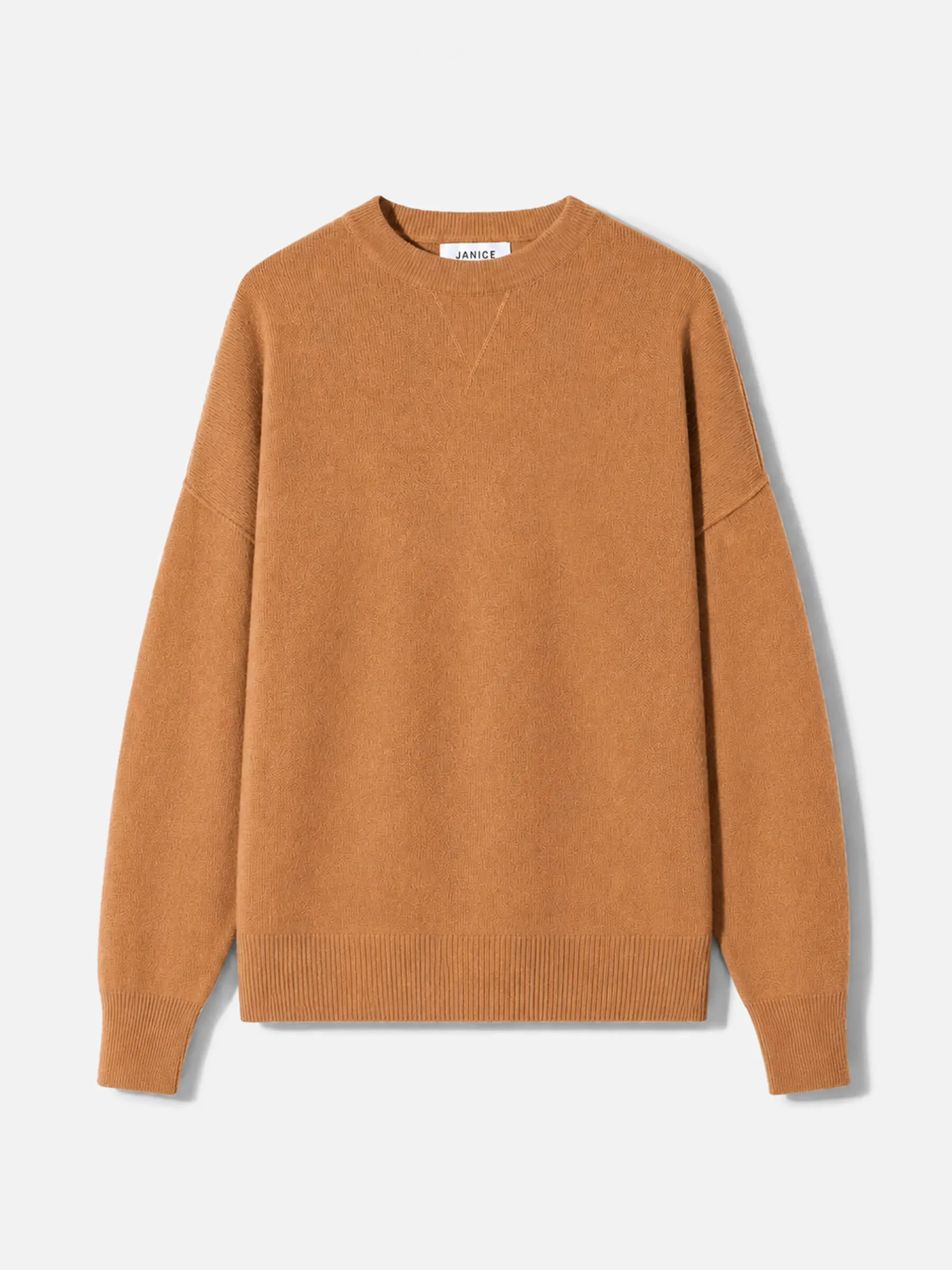Cashmere Dames Trui Lewis Camel