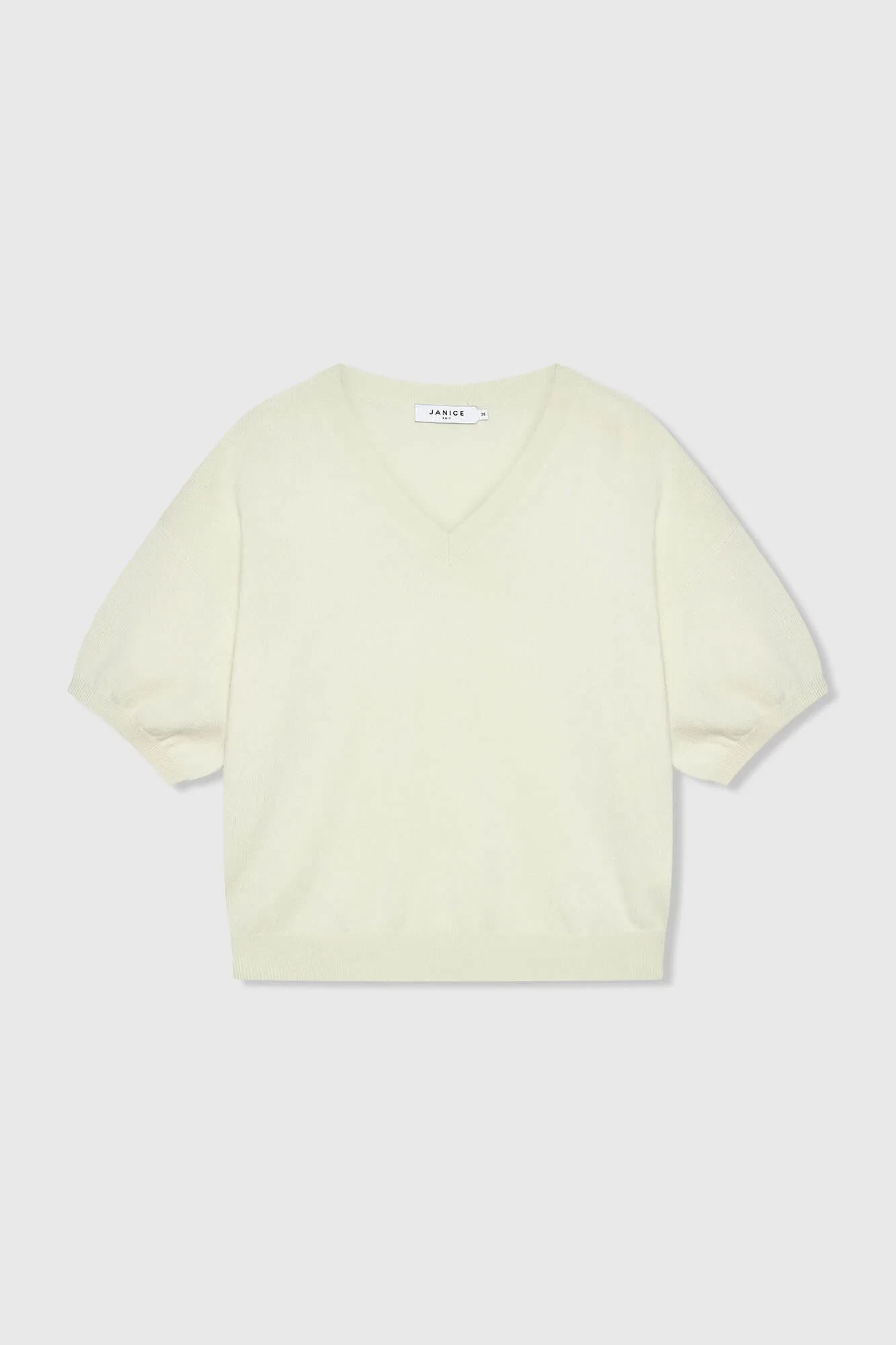 Cashmere Dames Trui V Hals Romeo Groen
