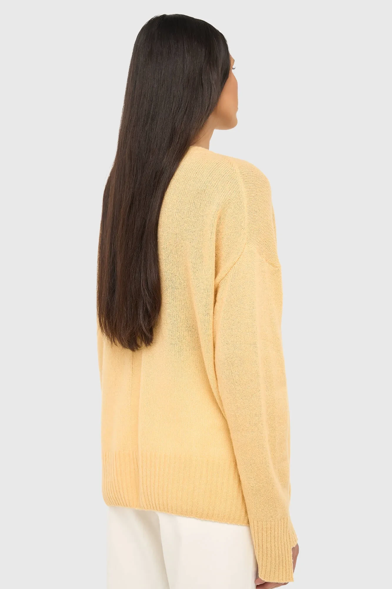 Cashmere Dames Trui Wijde Hals Dayton Geel