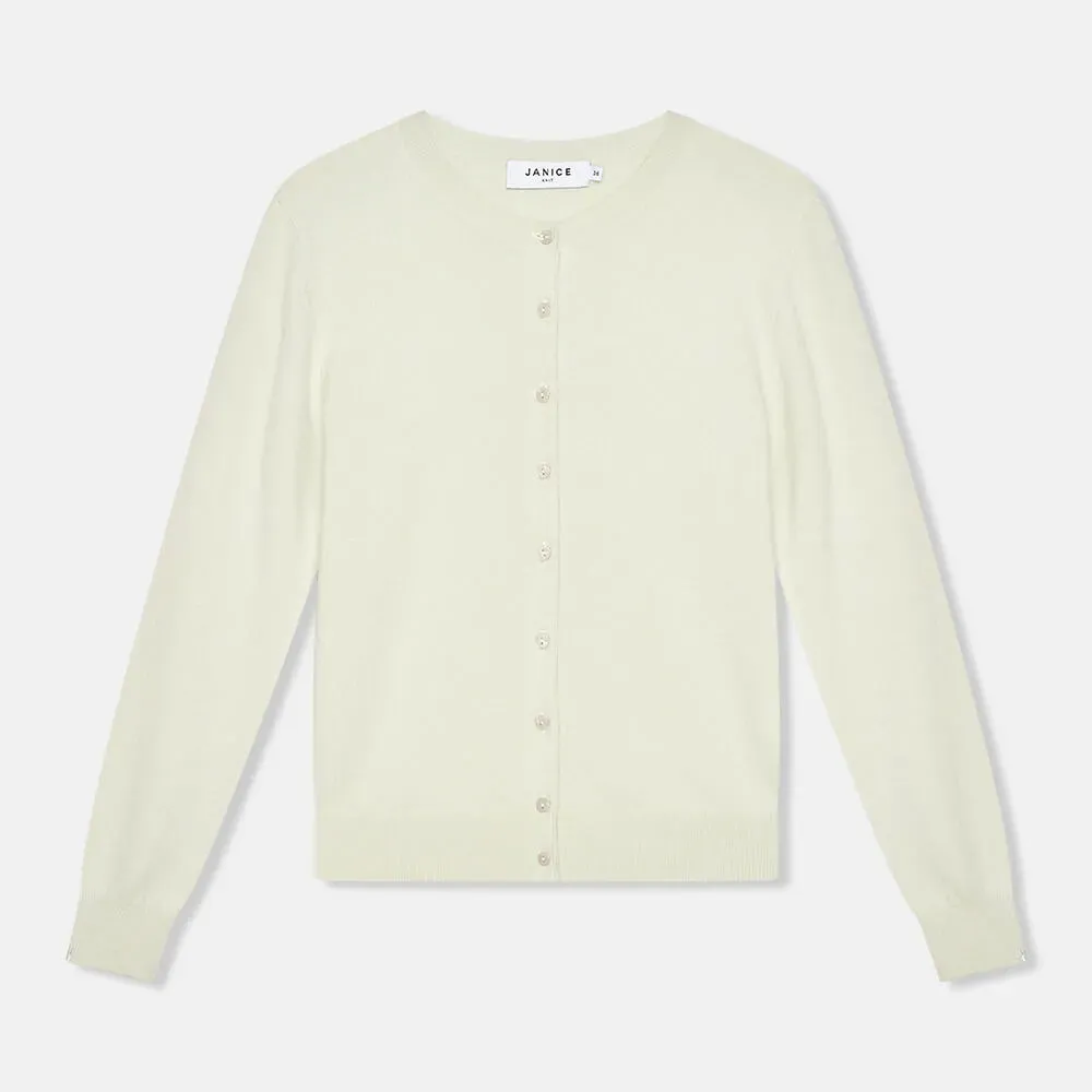 Cashmere Dames Vest Groen Lucas