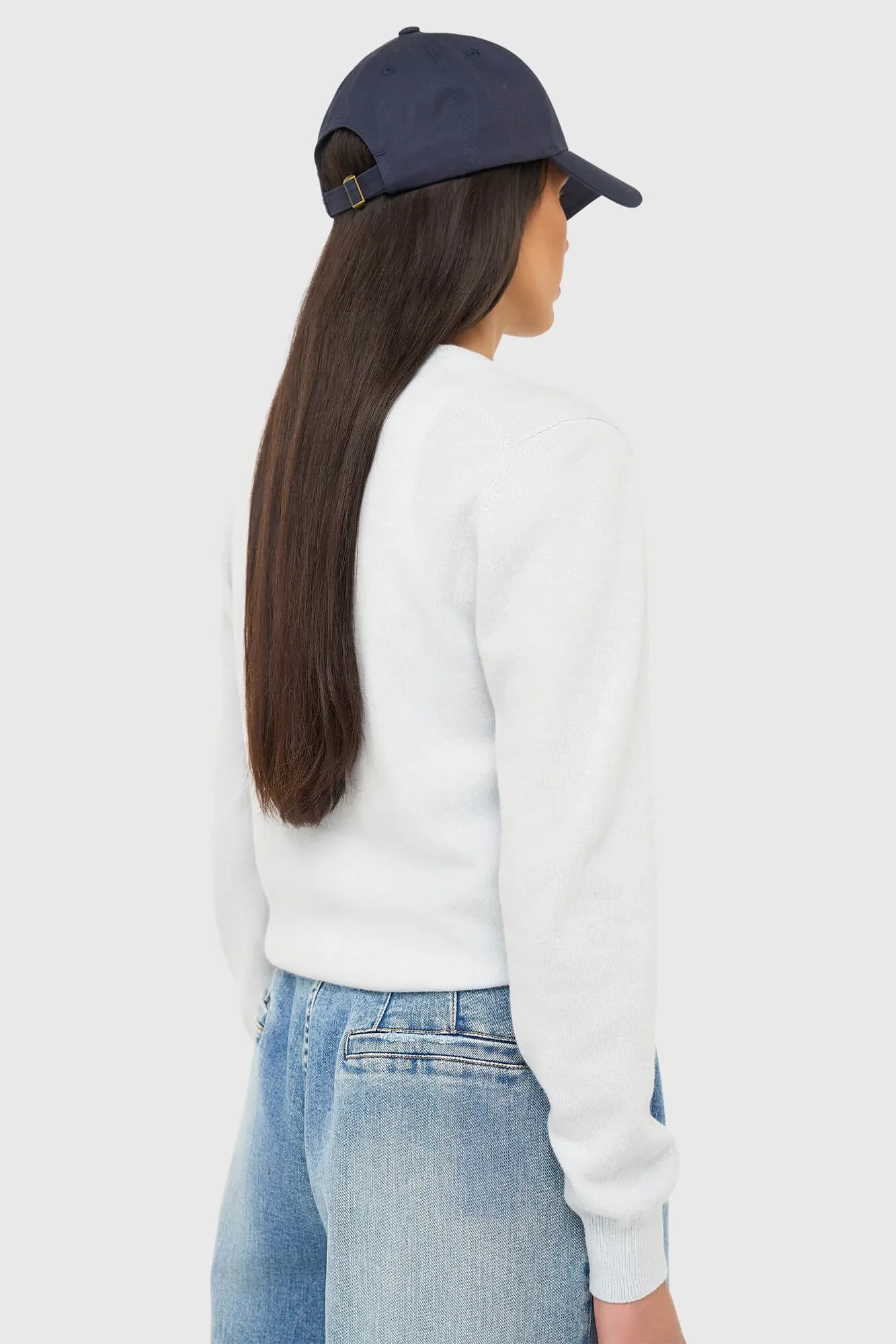 Cashmere Dames Vest Licht Blauw Lucas