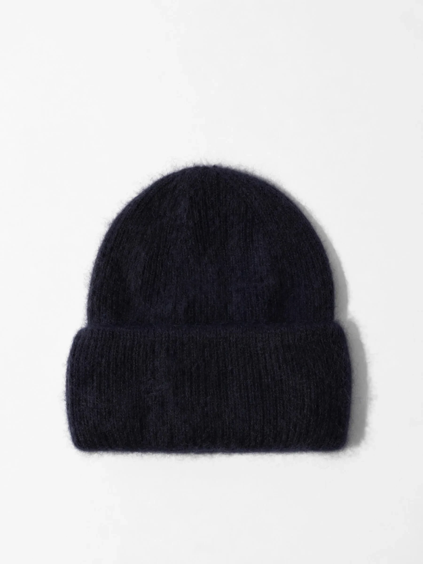 Cashmere Muts Brushed Jett Donker Blauw