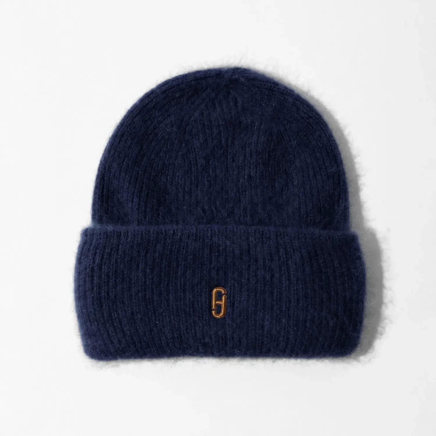 Cashmere Muts Brushed Jett Donker Blauw