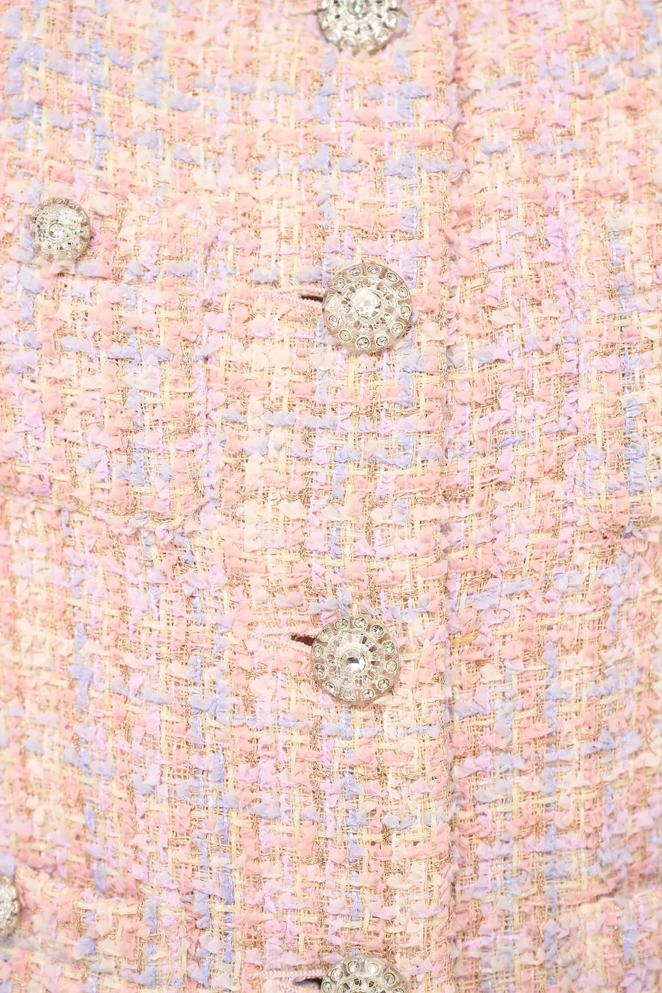 Dames Blazer Jasje Tweed Laurent Lila