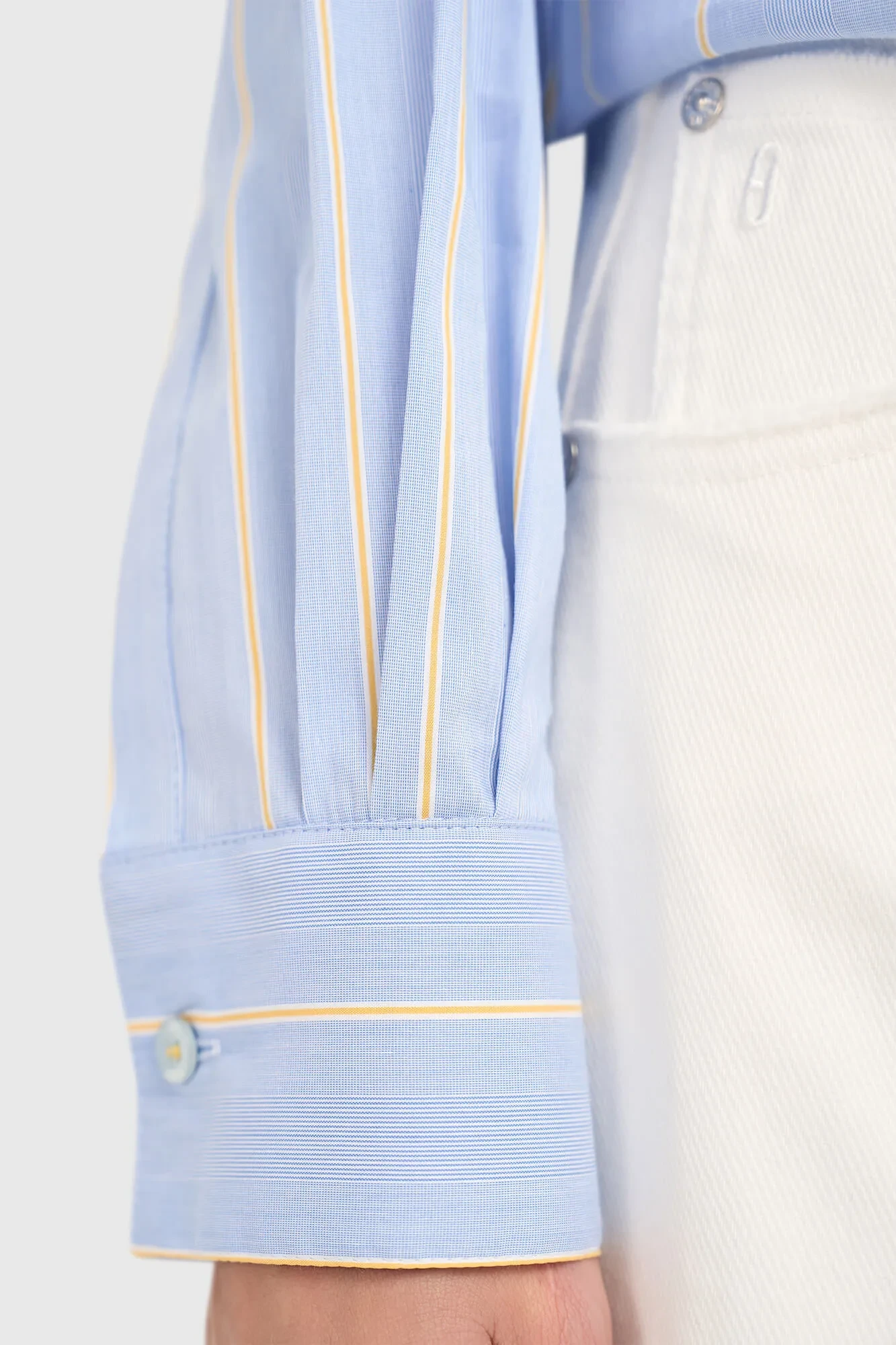Dames Blouse Gestreept Blauw Kygo