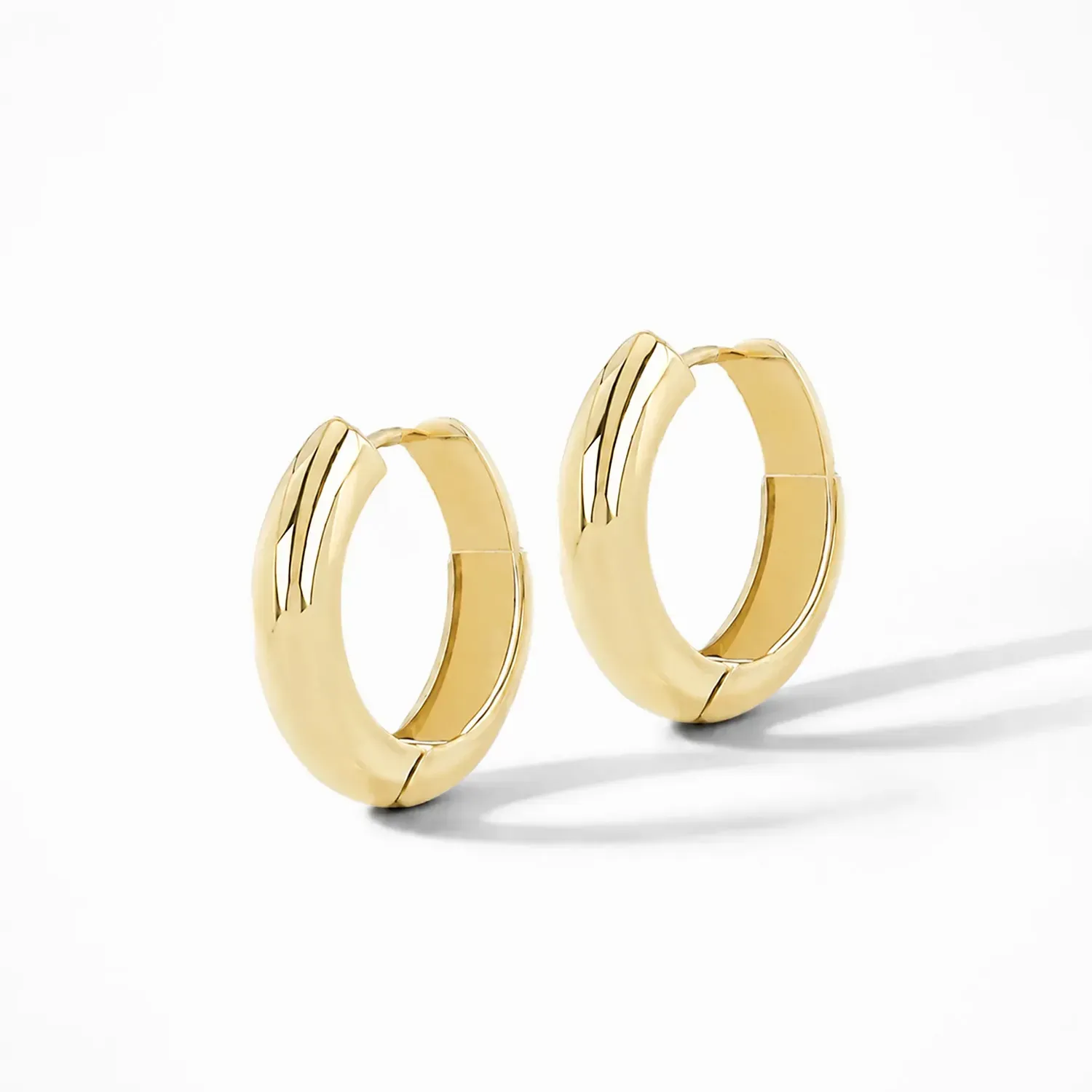 Gouden Oorbellen Hoops Creolen Aspen Small
