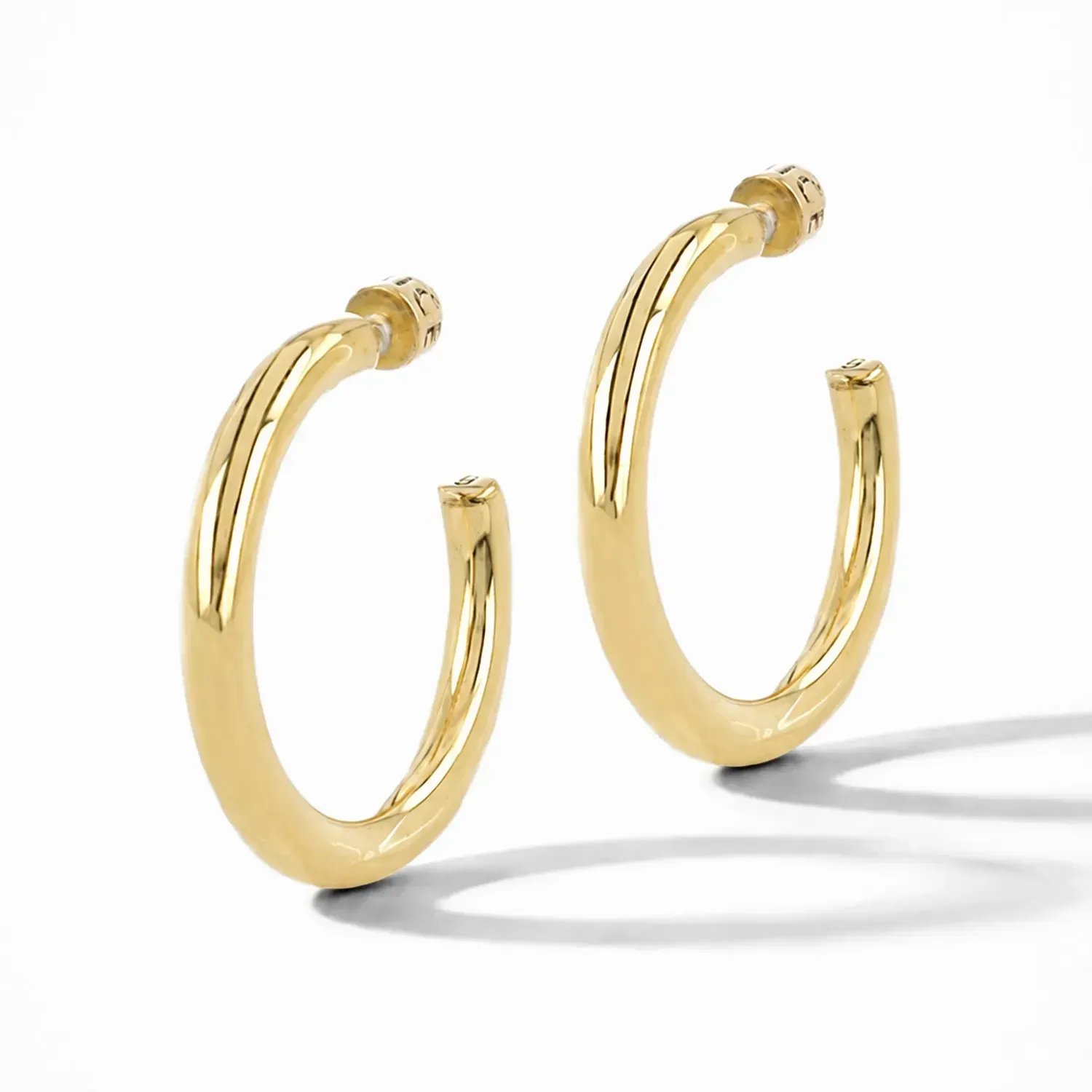 Gouden Oorbellen Hoops Creolen Harlem Large
