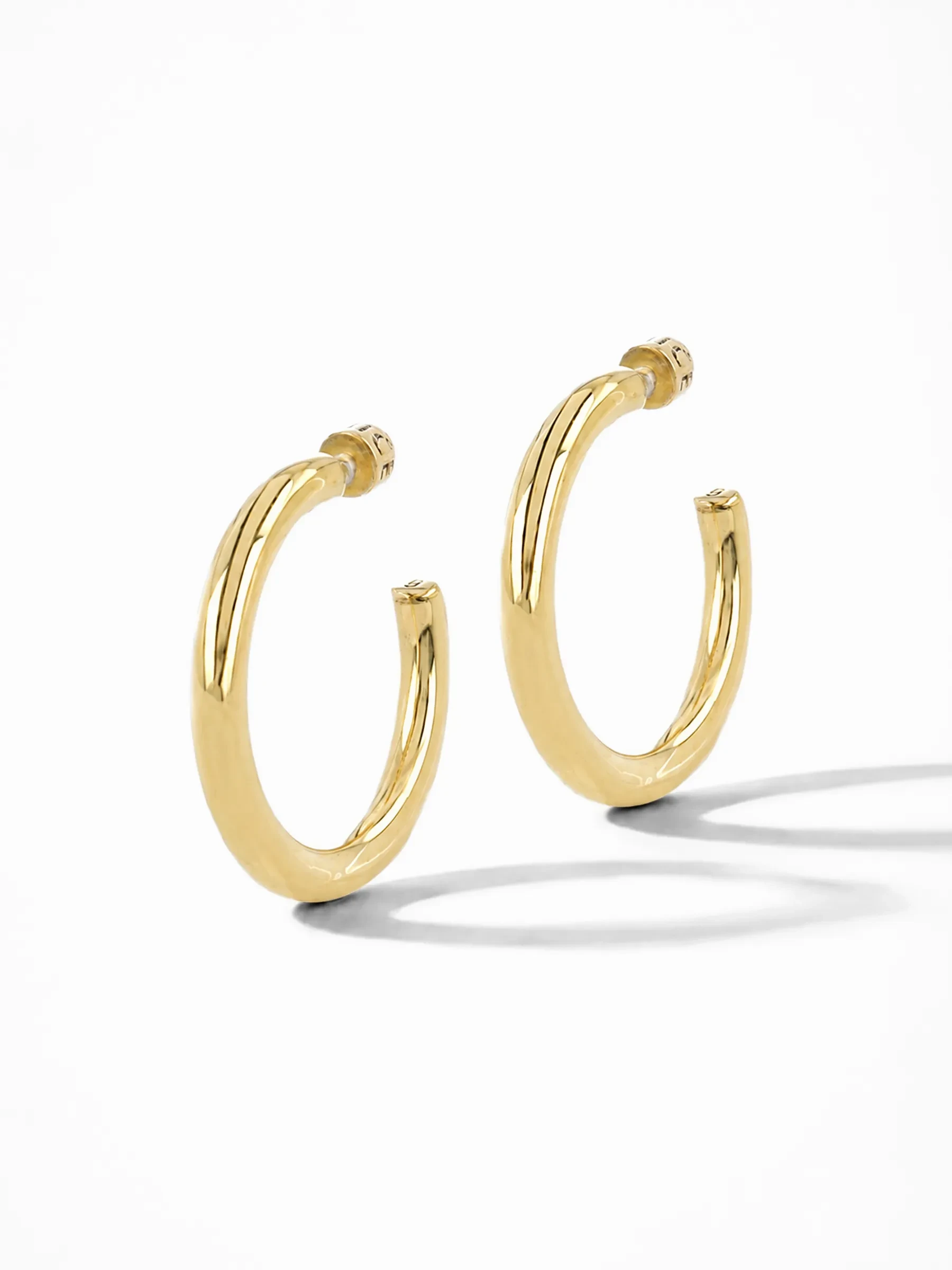 Gouden Oorbellen Hoops Creolen Harlem Medium