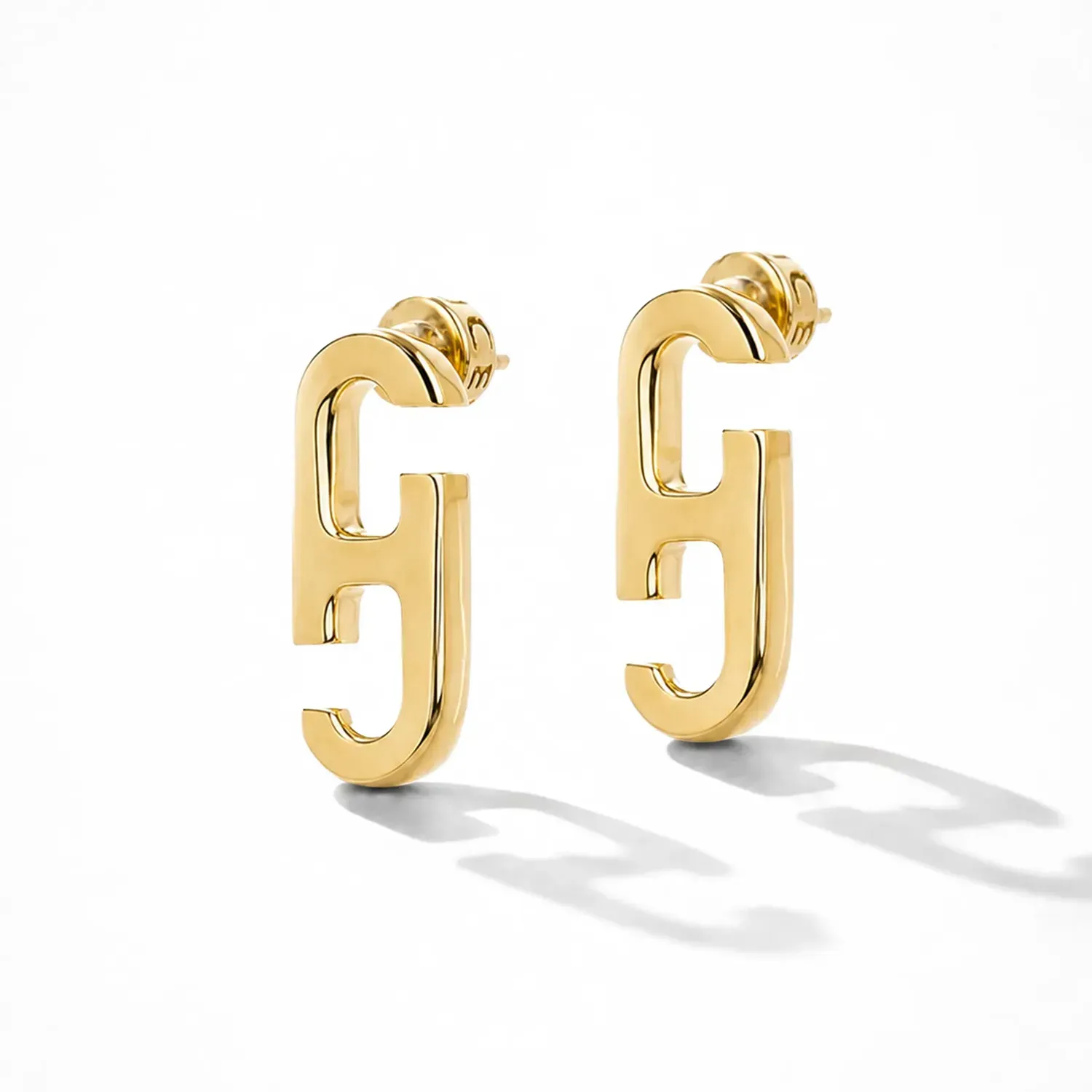 Gouden Oorbellen Stekers Studs Trophy Small