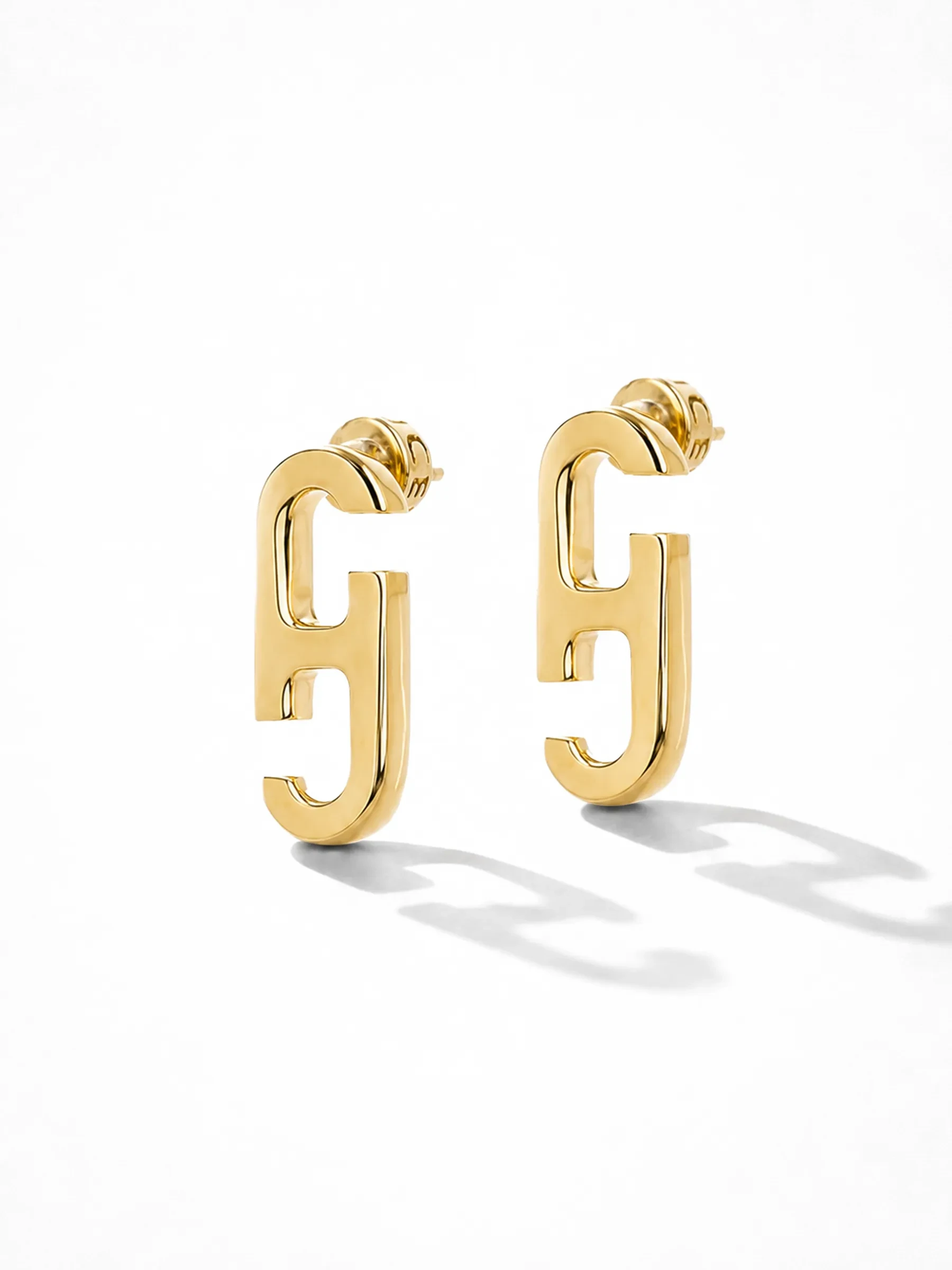 Gouden Oorbellen Stekers Studs Trophy Small
