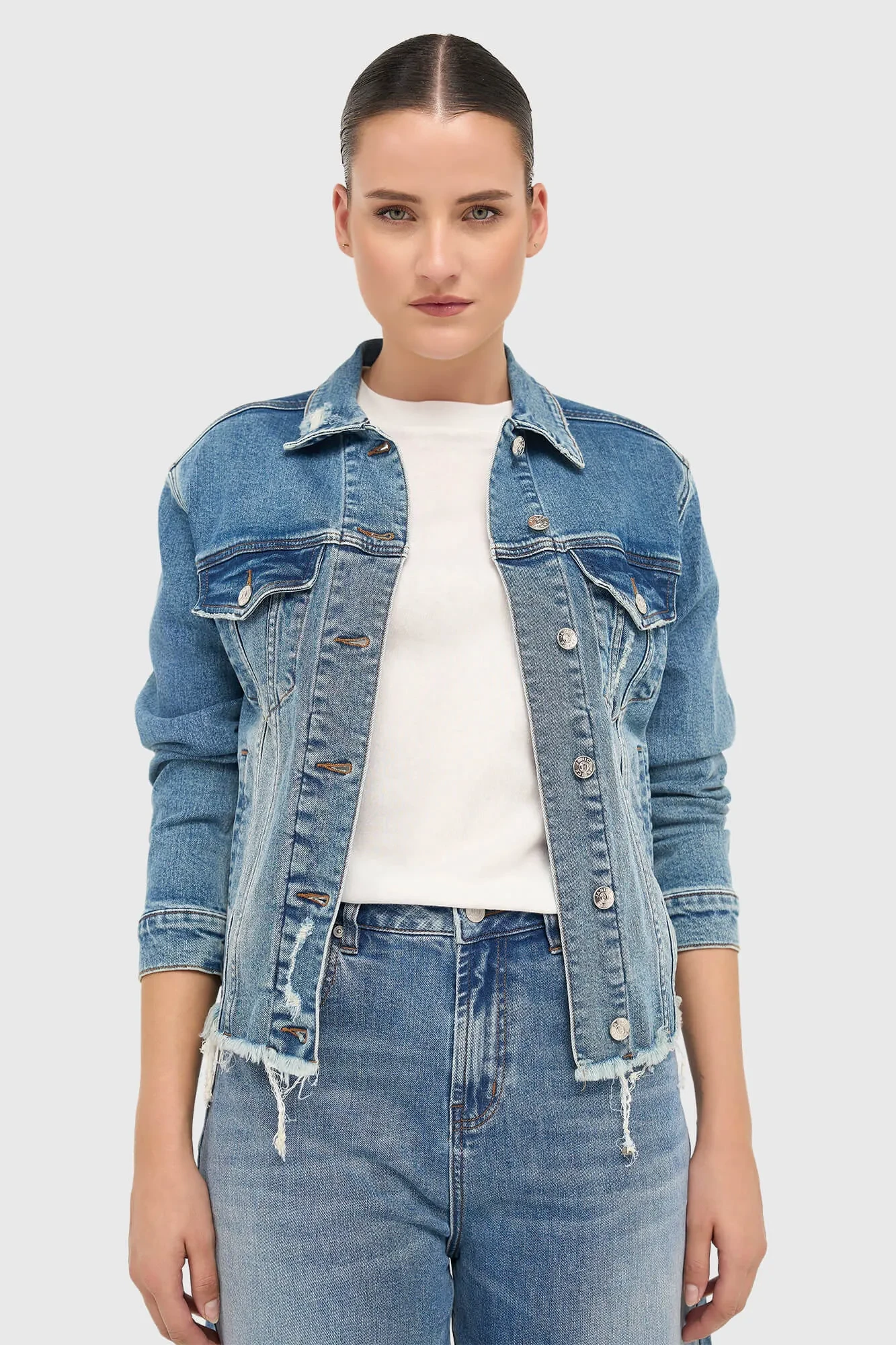 Denim Spijkerjas Stretch Dames Gregory Blauw 379
