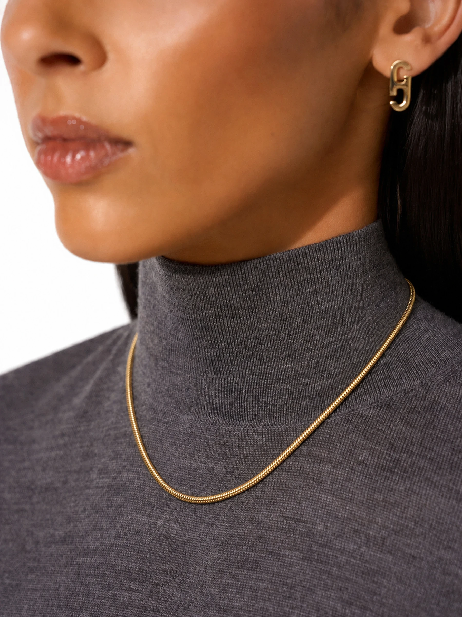 Gouden Ketting Slangen Schakel Neo Snake