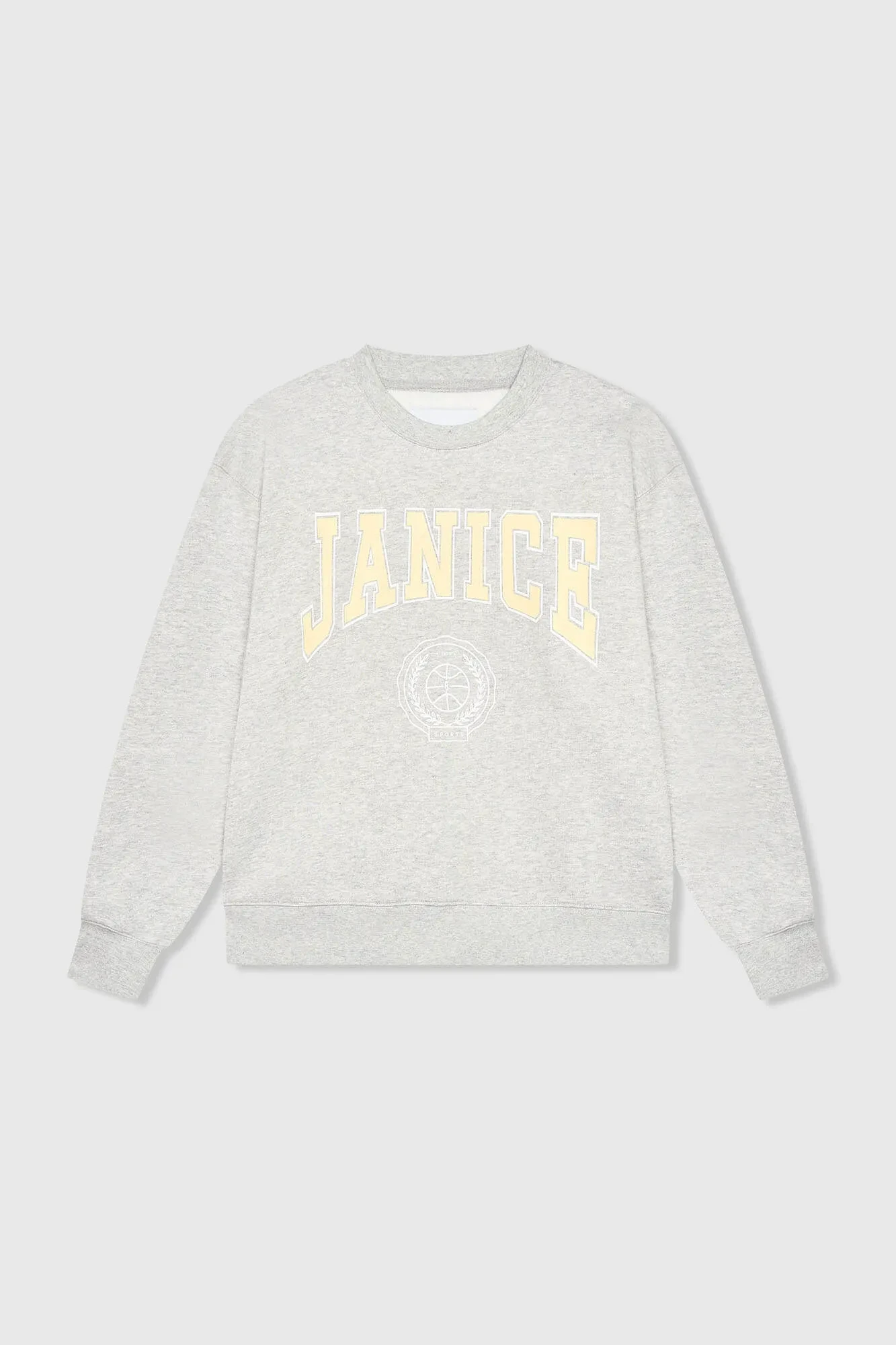 Grijze Dames Sweater Katoen Owen Logo