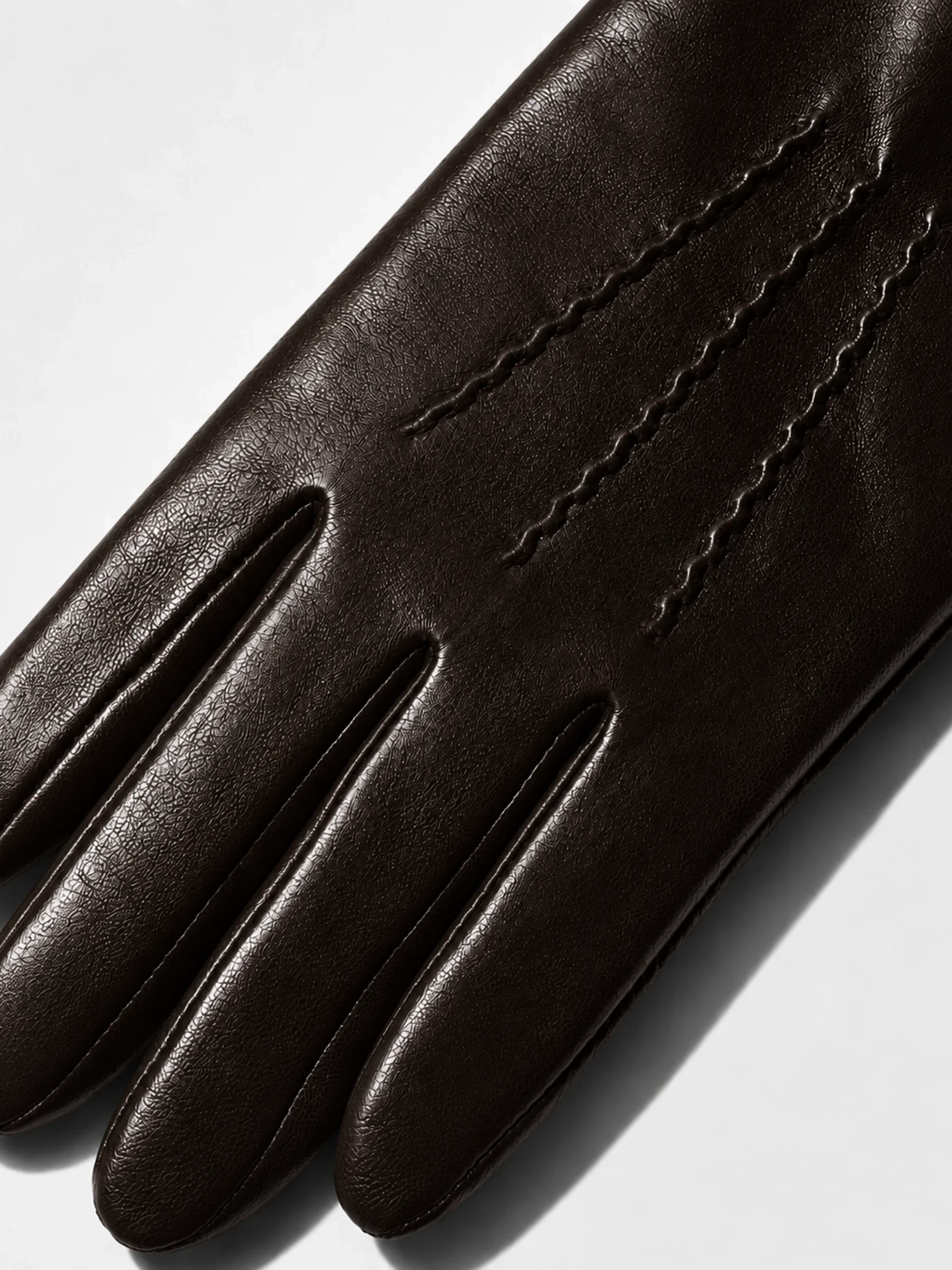 Leren Handschoenen Dames Atlas Bruin