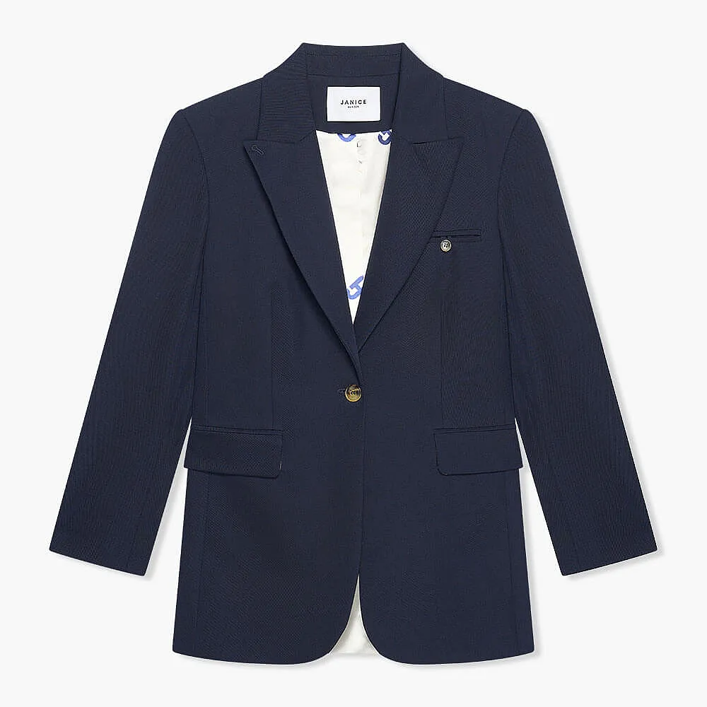 Hank Blazer Donker Blauw