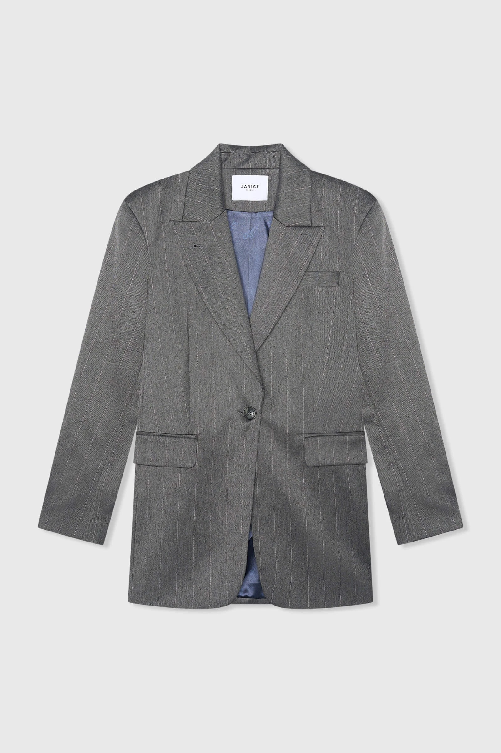 Hank Grijs Streep Lurex