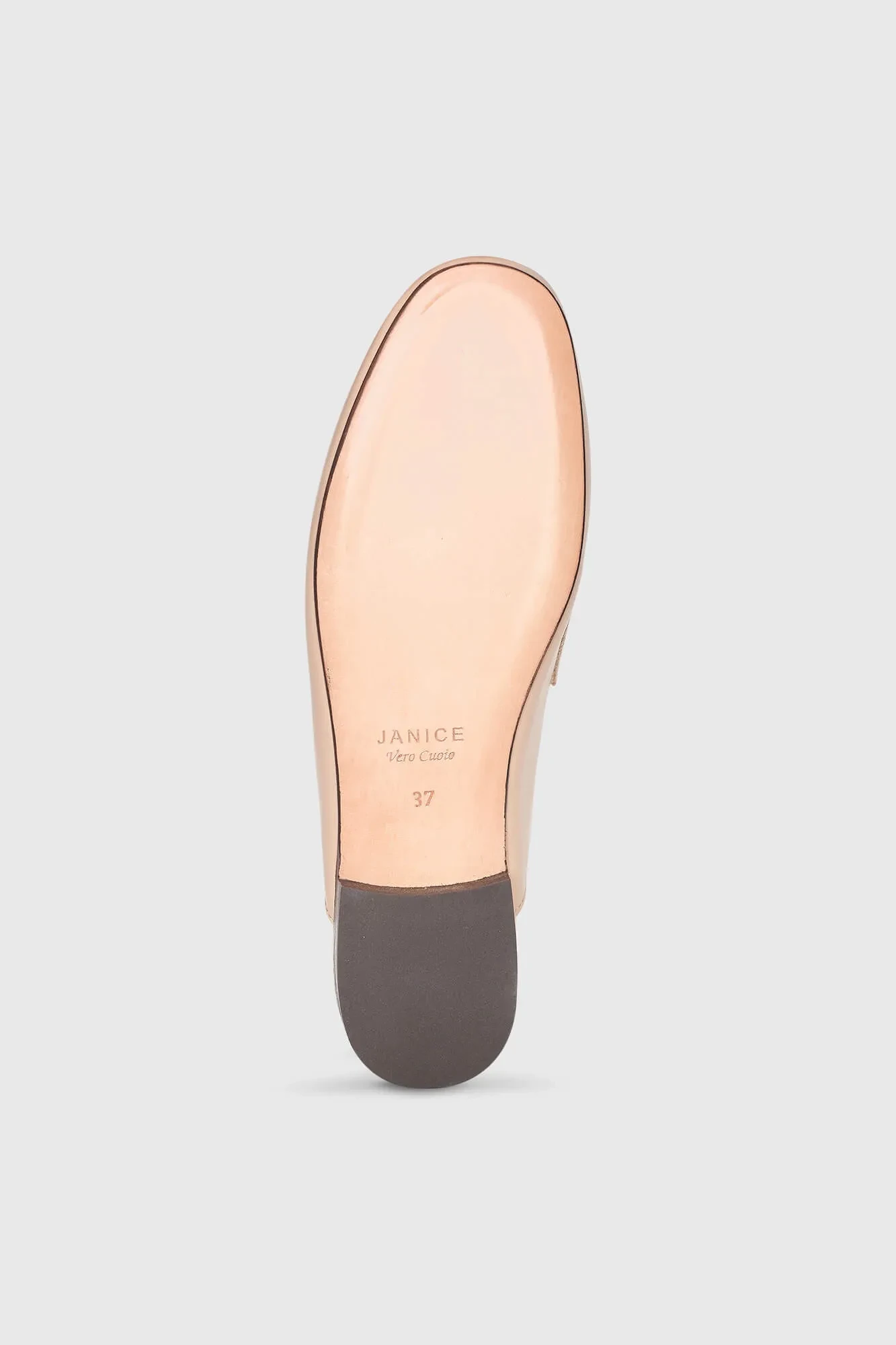 Instappers Loafers Dames Burt Mule Beige