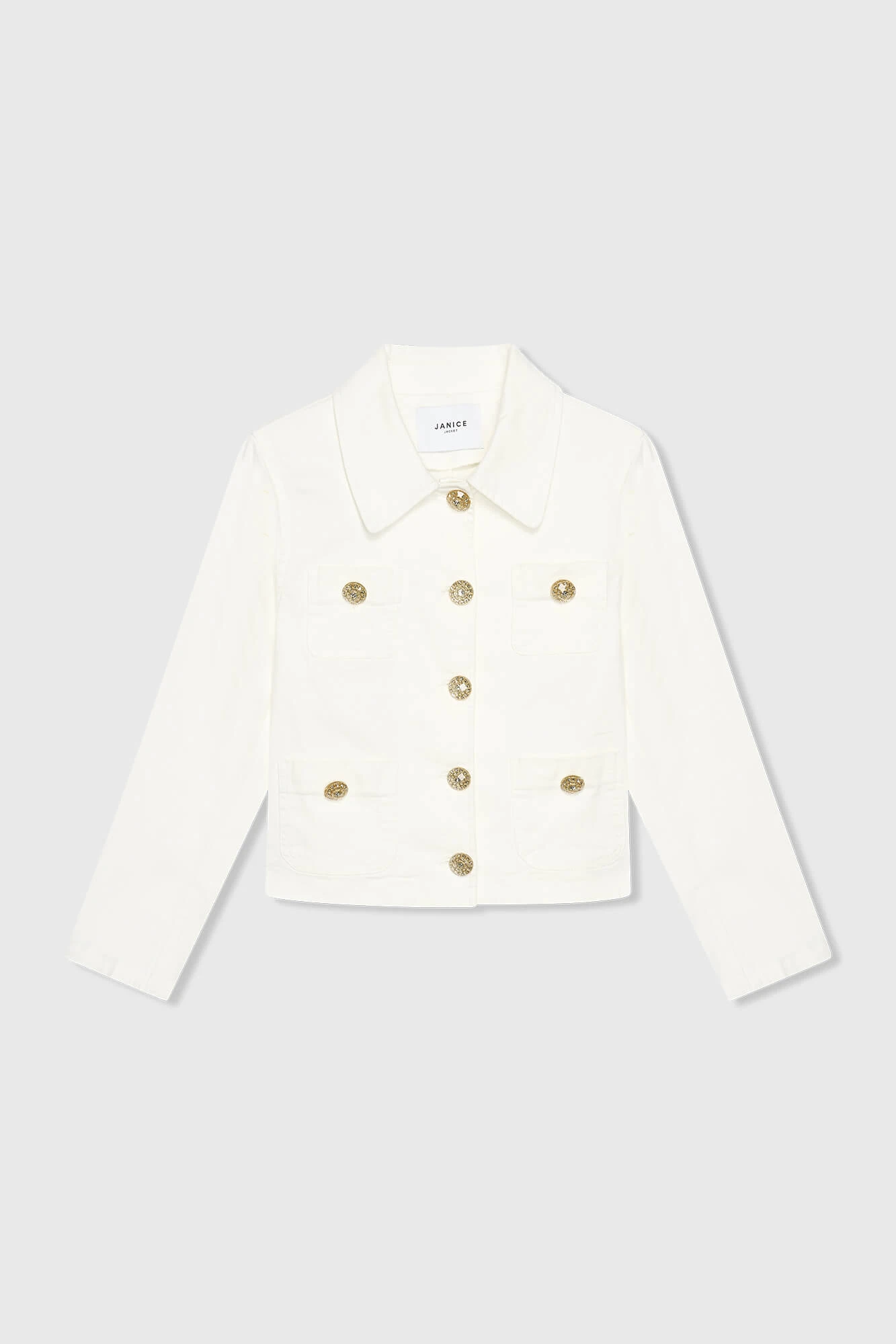 Tatum Spijkerjack Off White