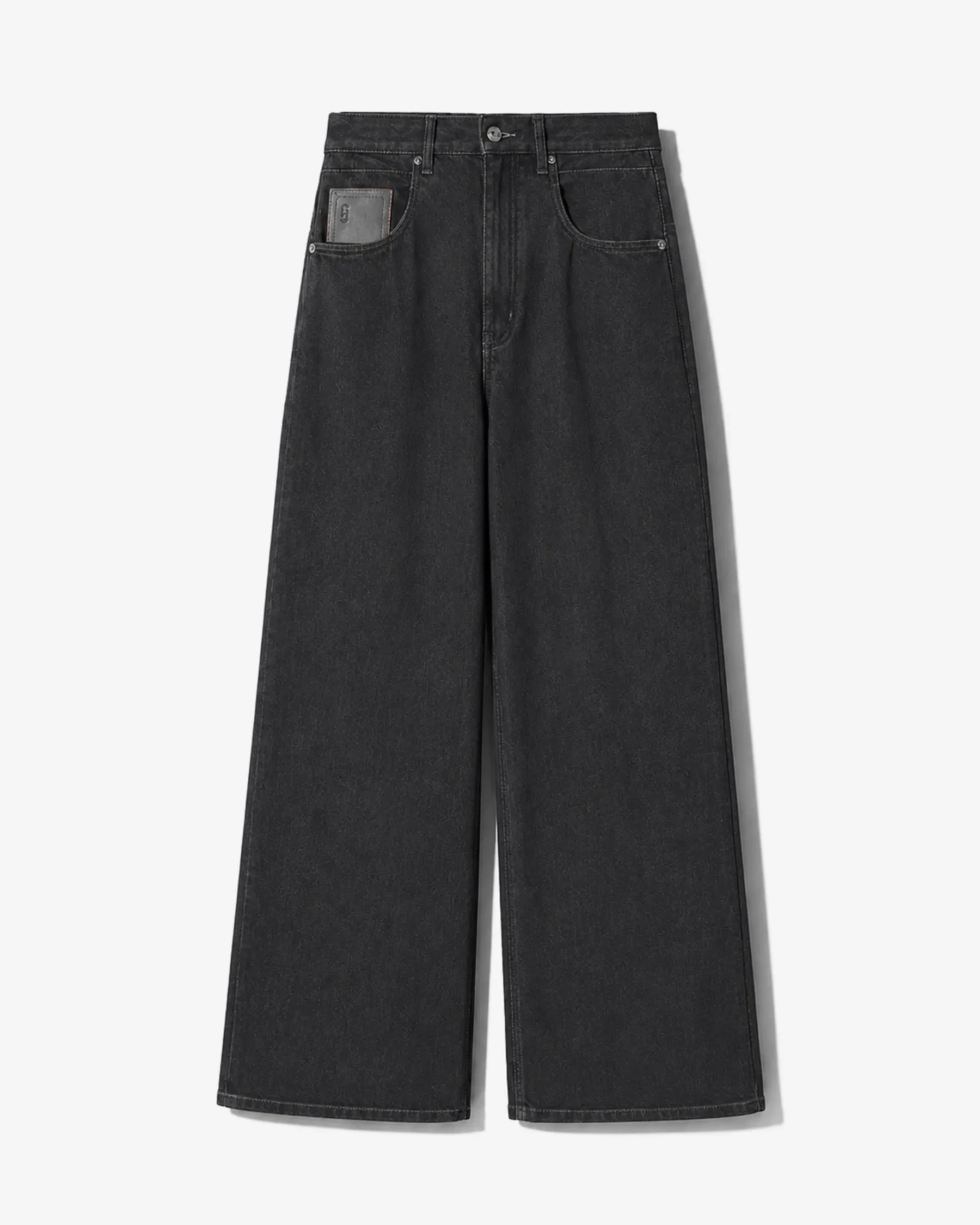 Jeans Dames Barrel Stretch Denim Drew Zwart 813