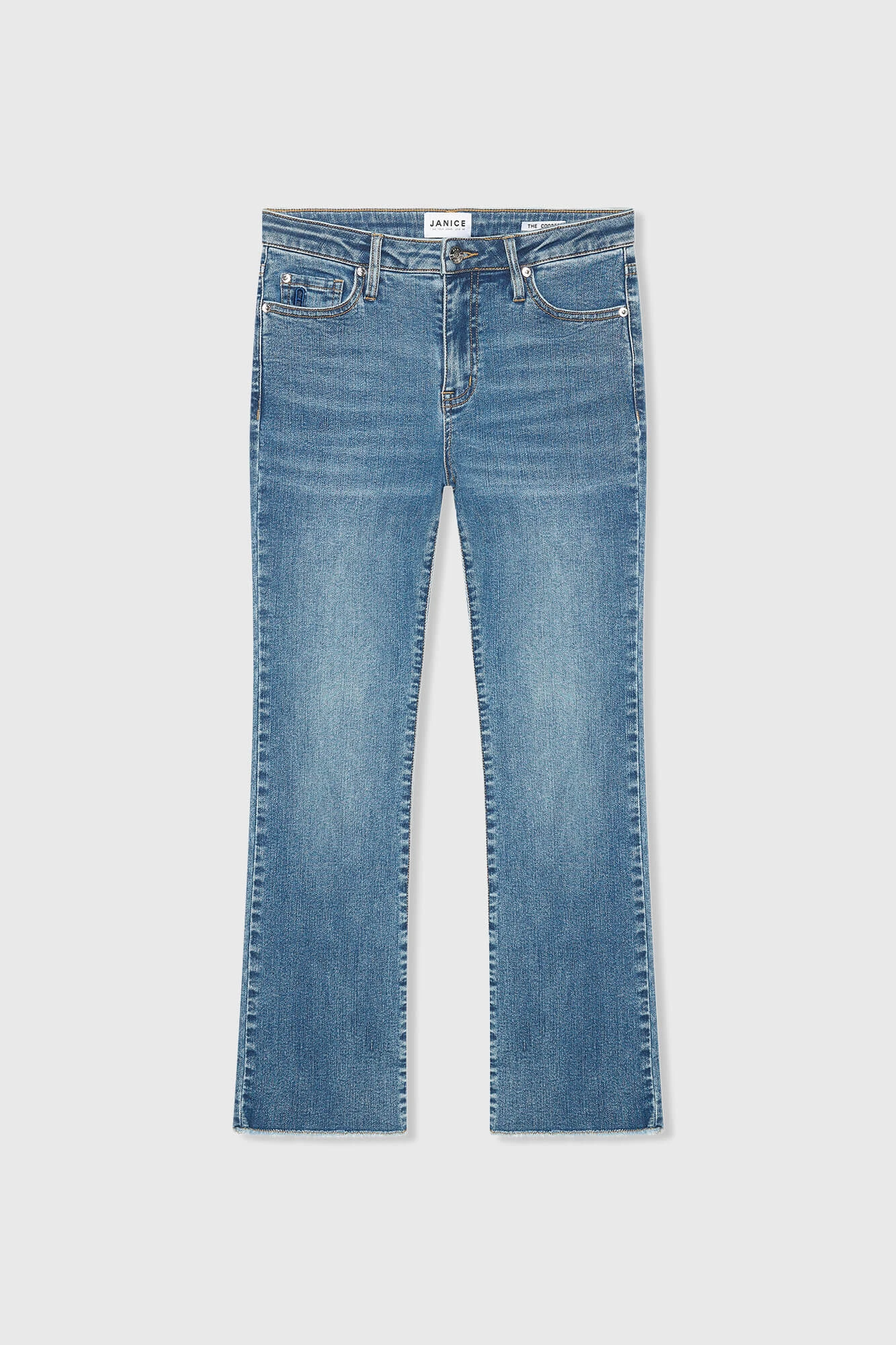 Cooper Jeans Kick Flared Blauw 117