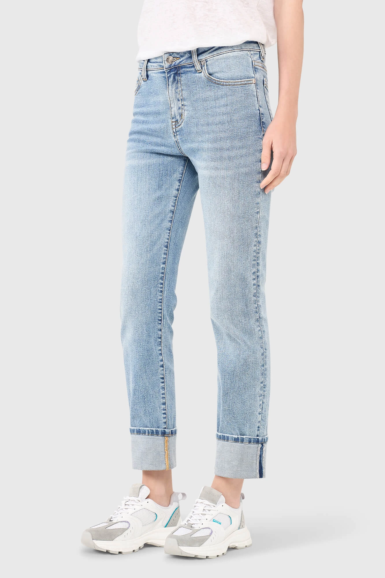 Cooper Jeans Turnup Blauw 435