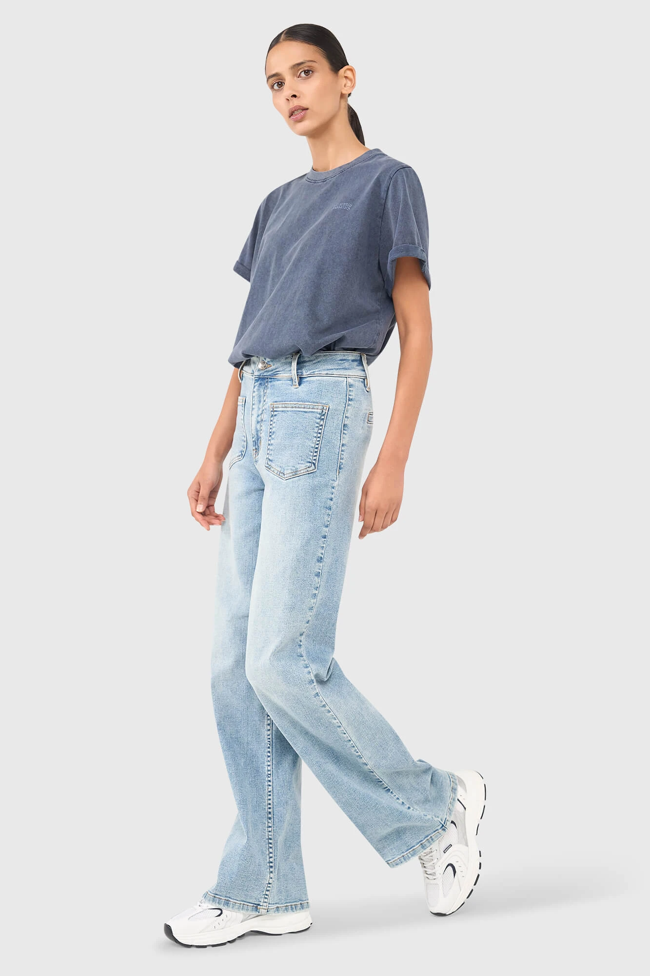 Jagger Jeans Blauw 435