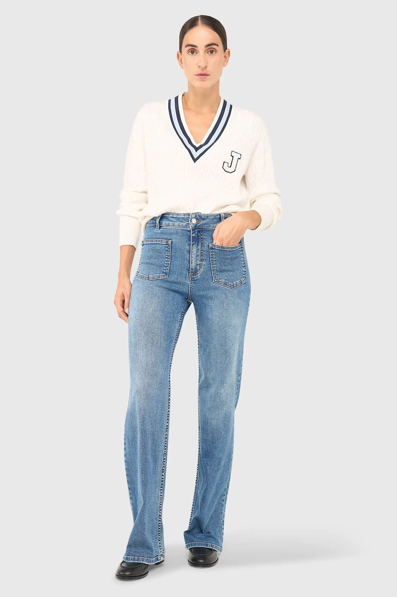 Jagger Jeans Blauw 117