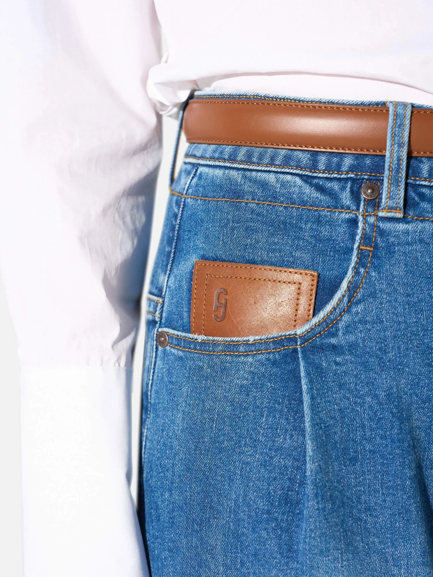 Jeans Shorts Dames Stretch Denim Bryce Blauw 258