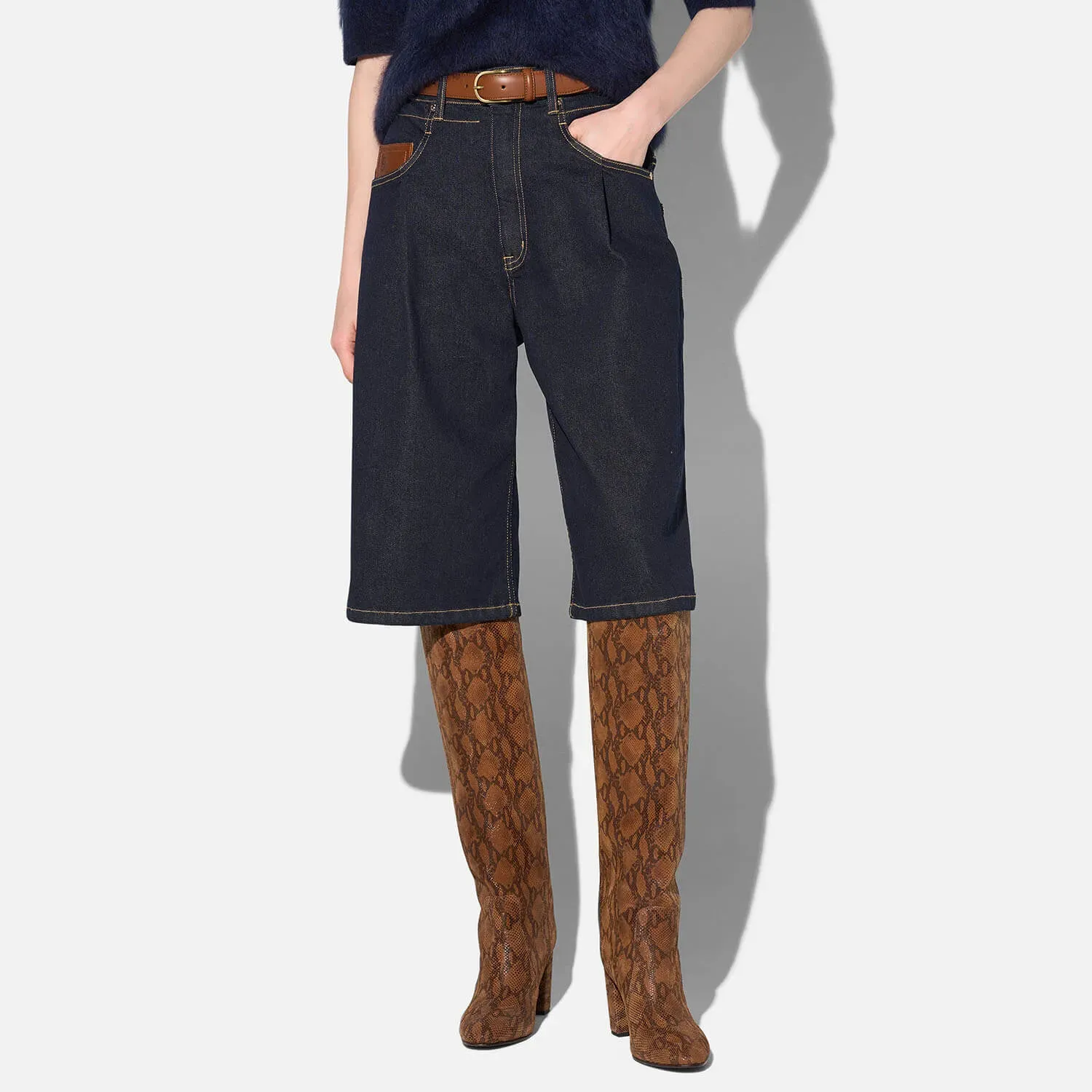 Jeans Shorts Dames Stretch Denim Bryce Japanse Denim