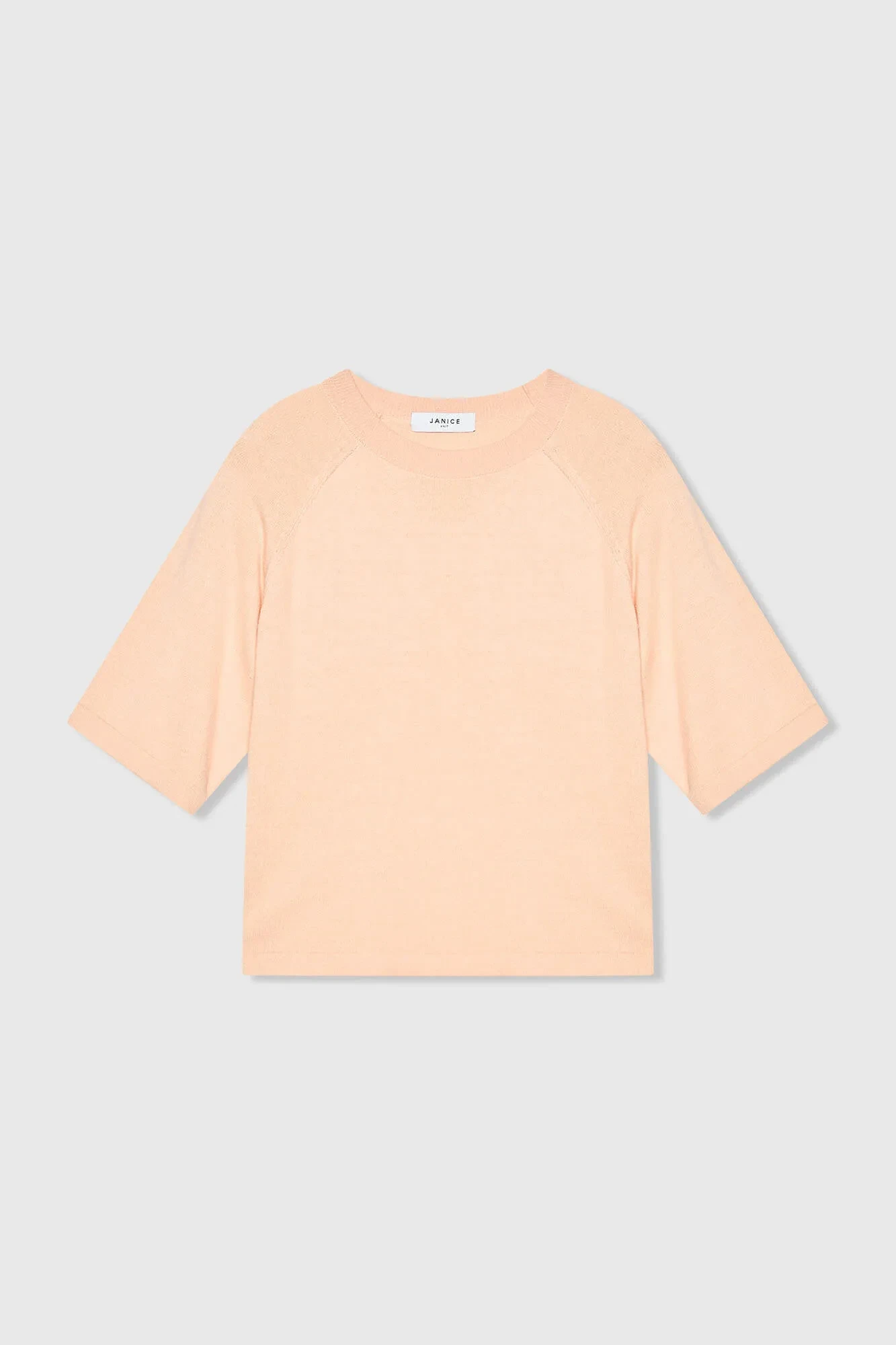 Katoen Cashmere Gebreid Truitje Moss Peach
