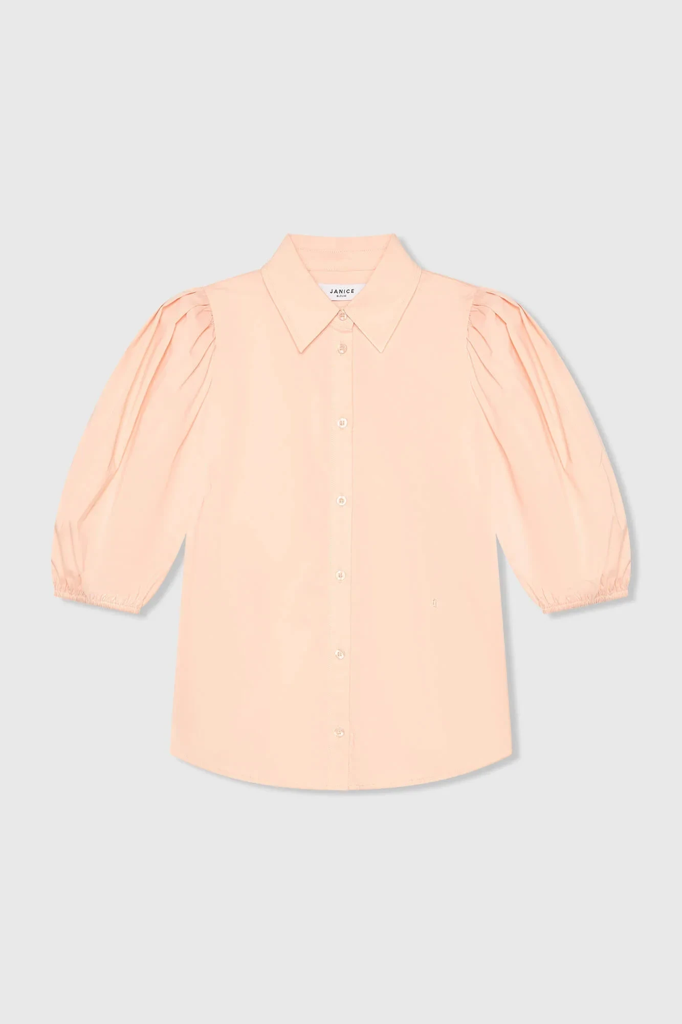 Katoenen Blouse Dames Lars Peach