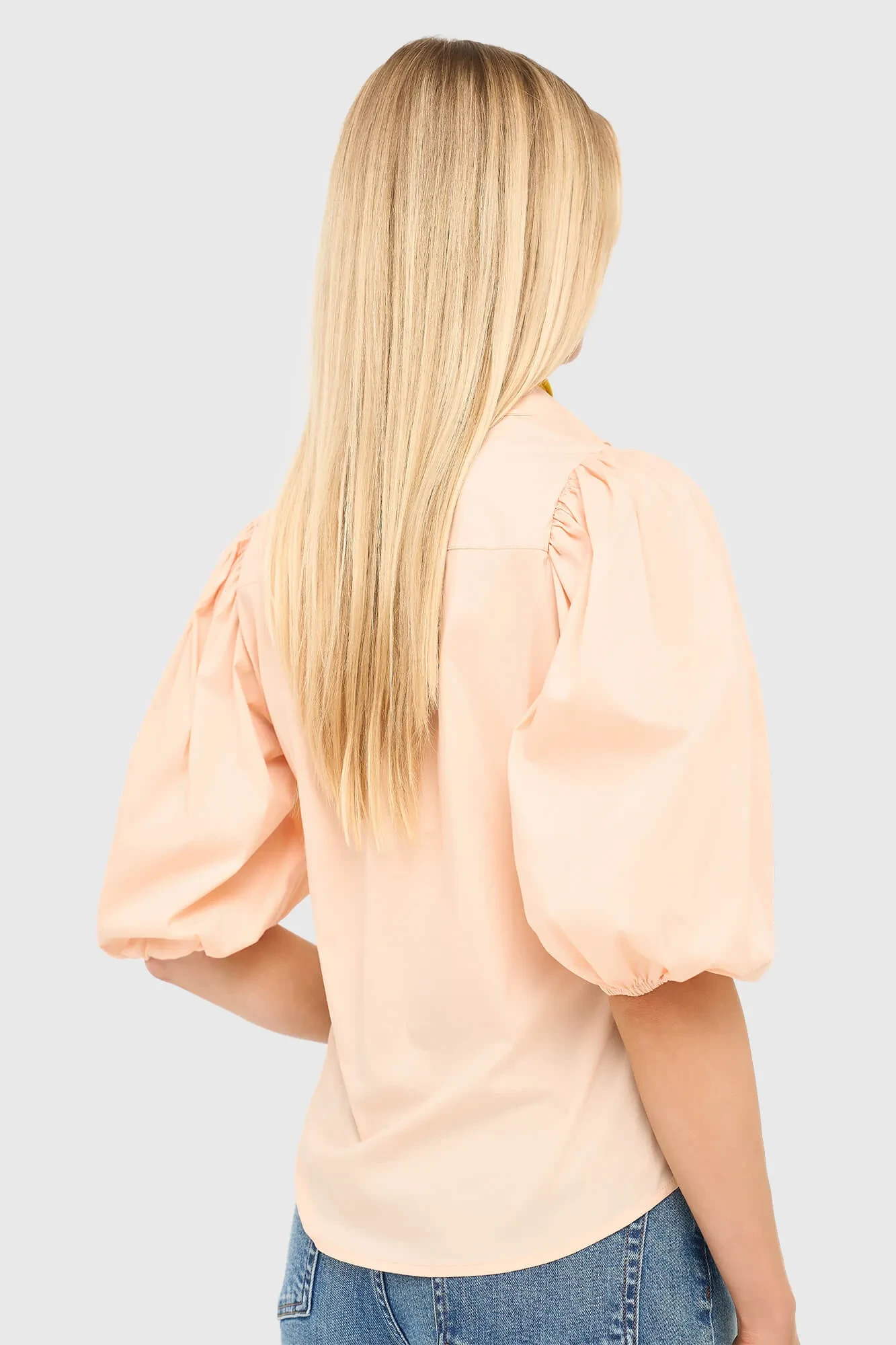 Katoenen Blouse Dames Lars Peach