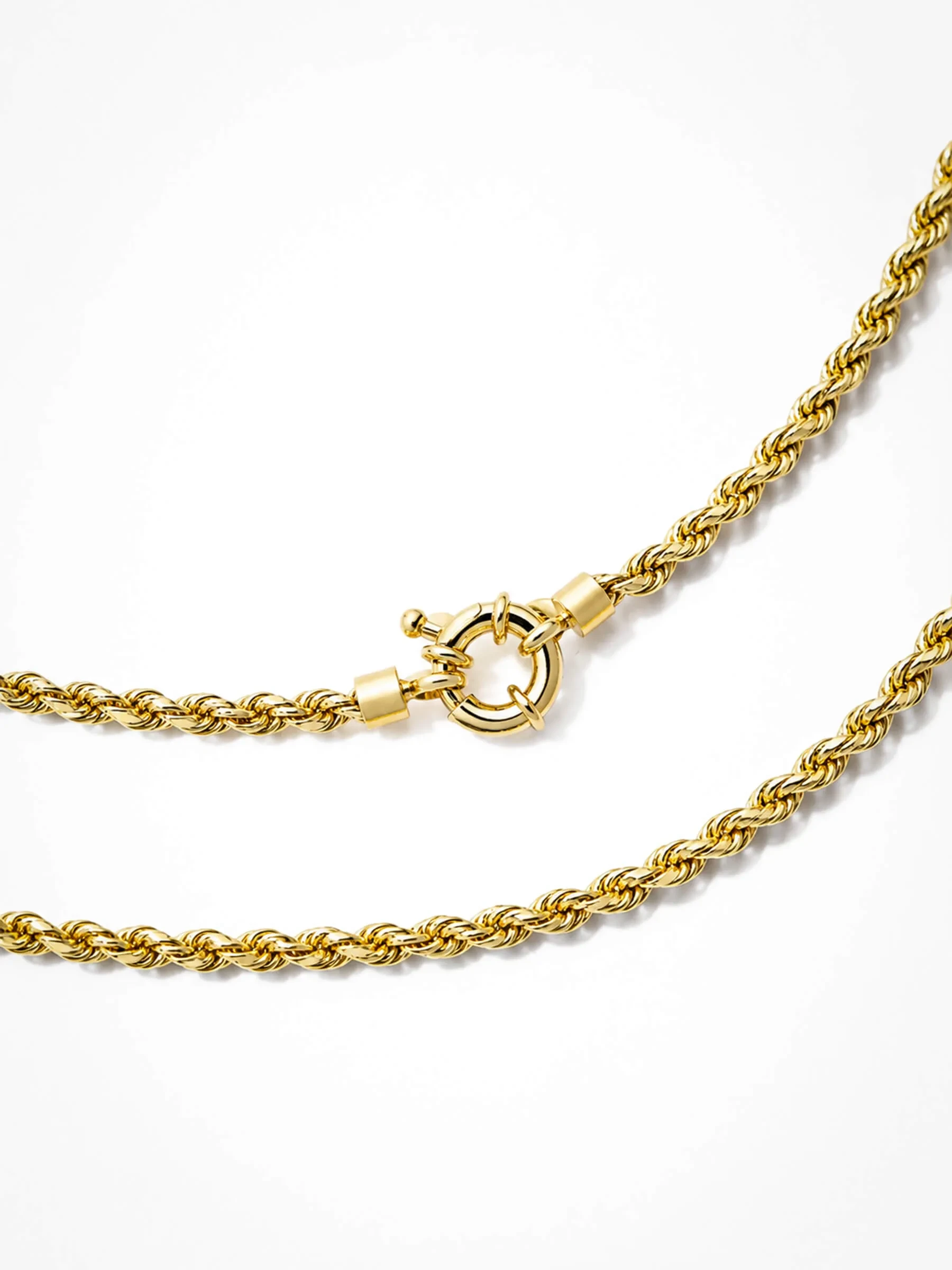 Gouden Schakelketting Gedraaide Chester Twisted Chain