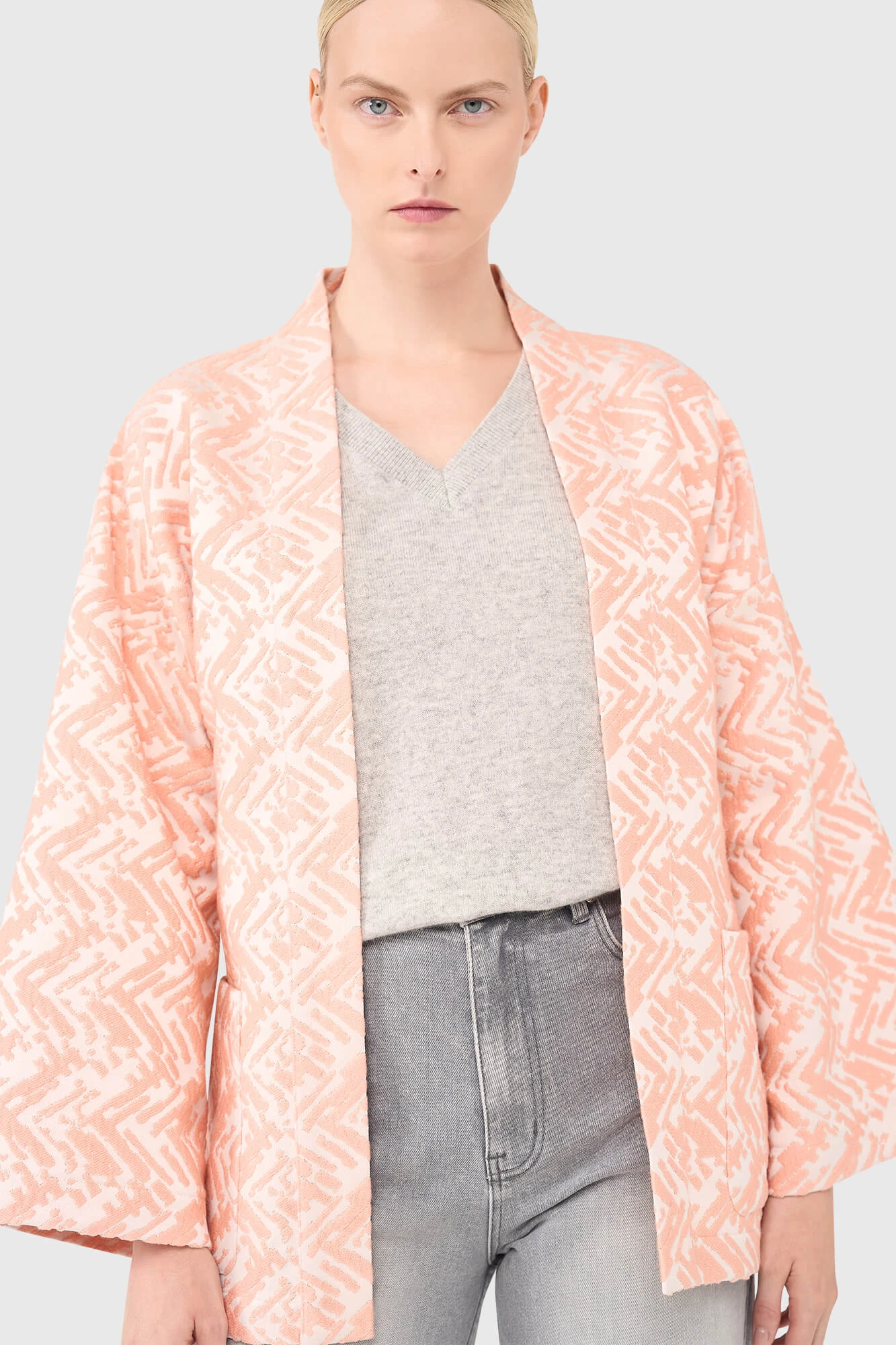 Preston Kimono Jas Peach
