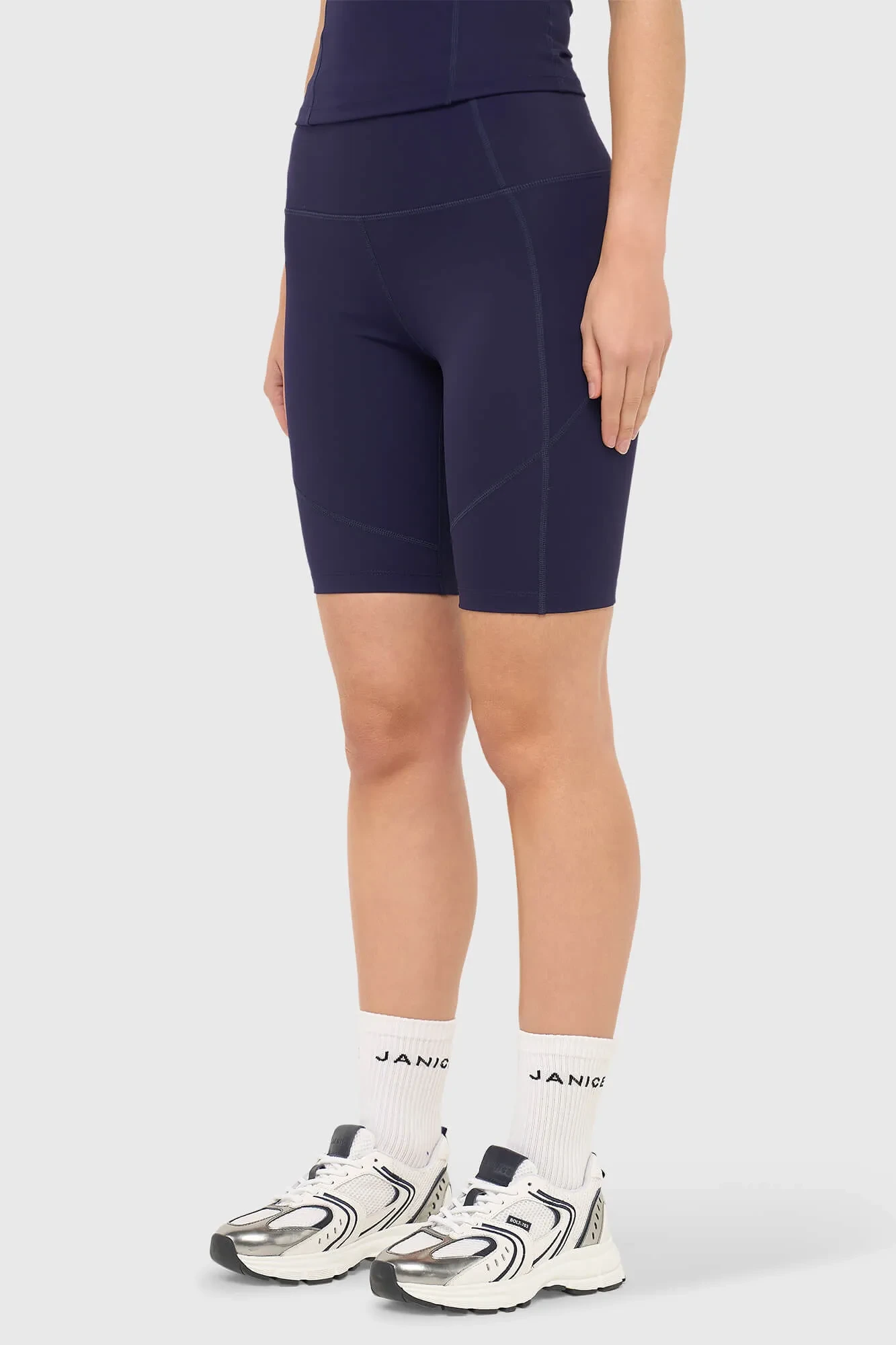 Korte Legging Shorts Sport Cole Blauw