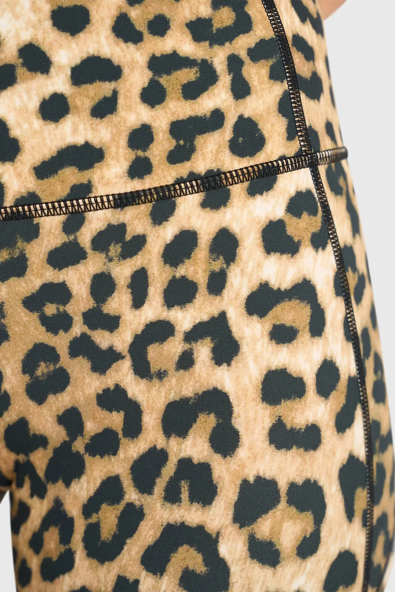 Korte Legging Shorts Sport Cole Panterprint