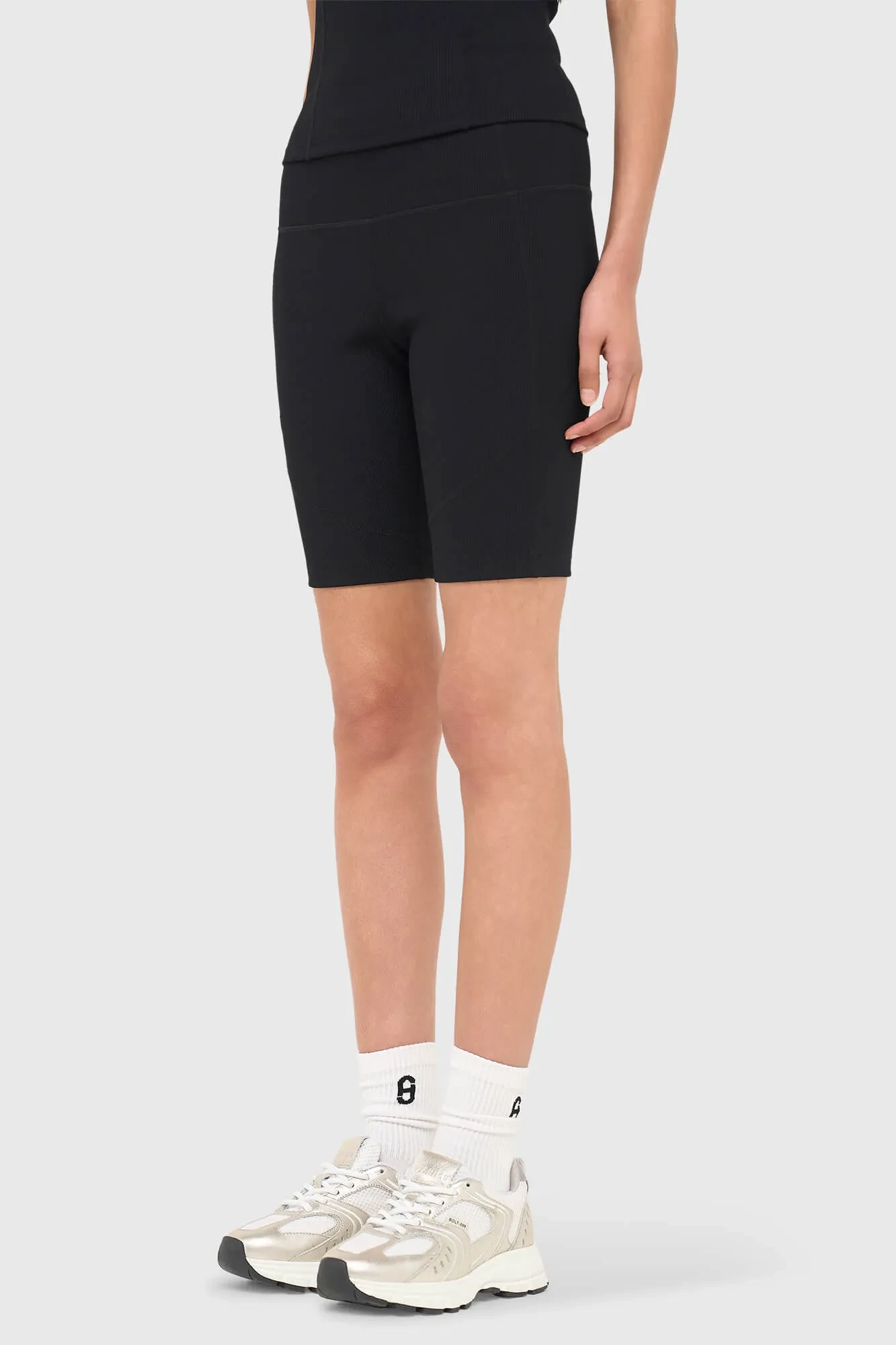 Korte Legging Shorts Sport Cole Zwart