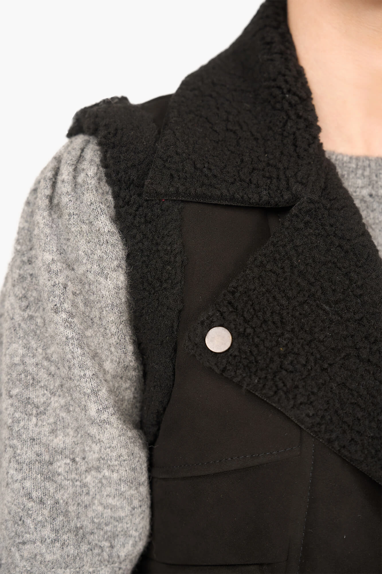 Lammy Dames Vest Suede Nick Zwart
