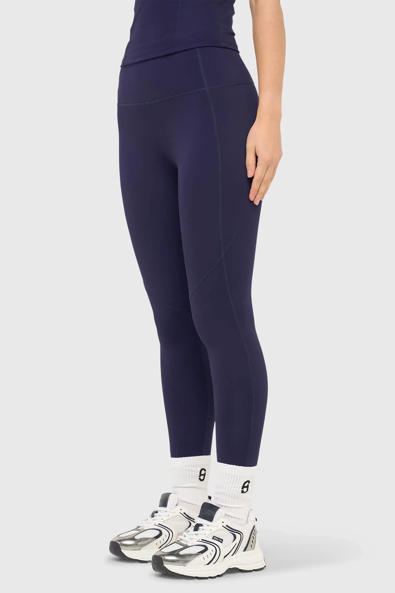 Legging Dames Sport Active Wear Ye Blauw