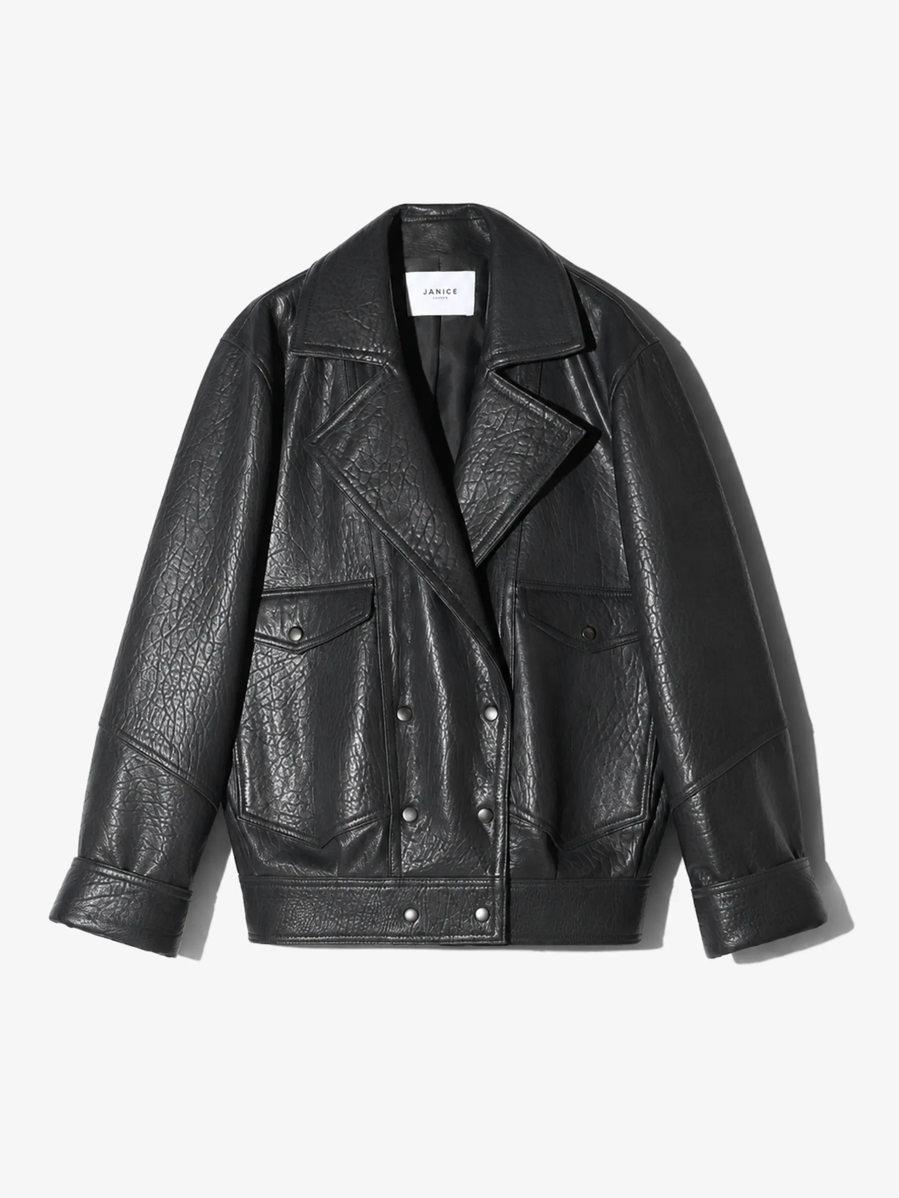 Leren Dames Jack Vintage Pilot Zwart
