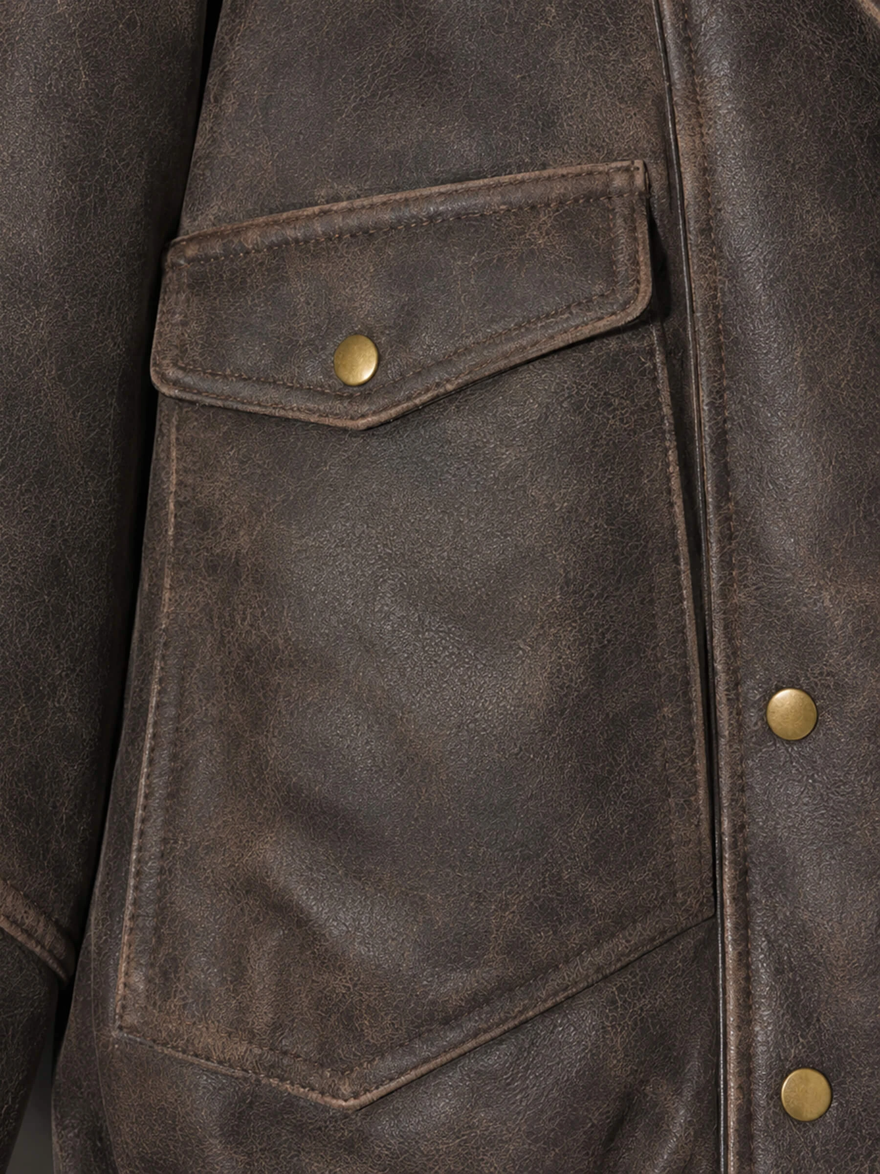 Leren Dames Lammy Vintage Pilot Bruin