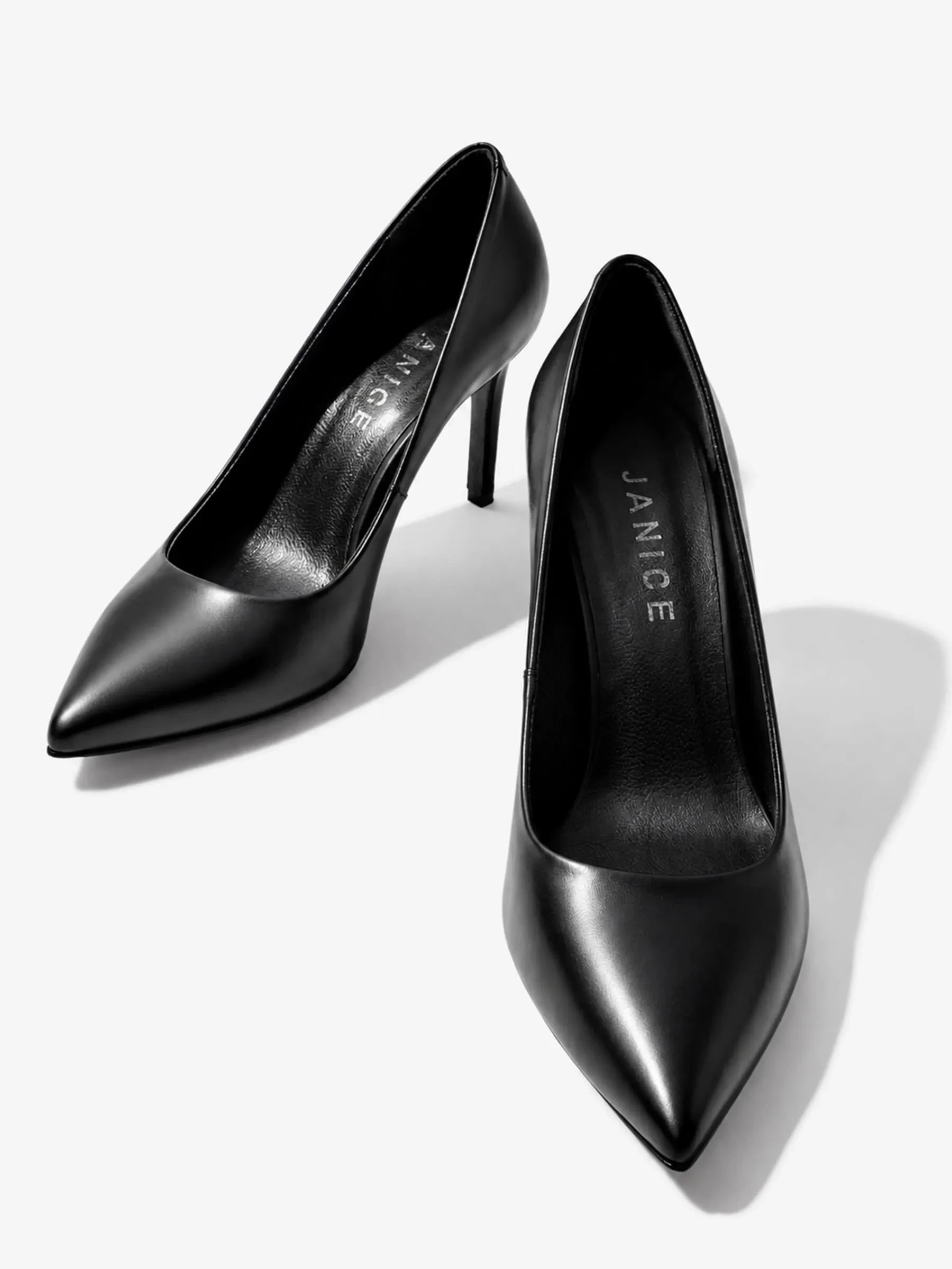 Leren Dames Pumps Dean Zwart
