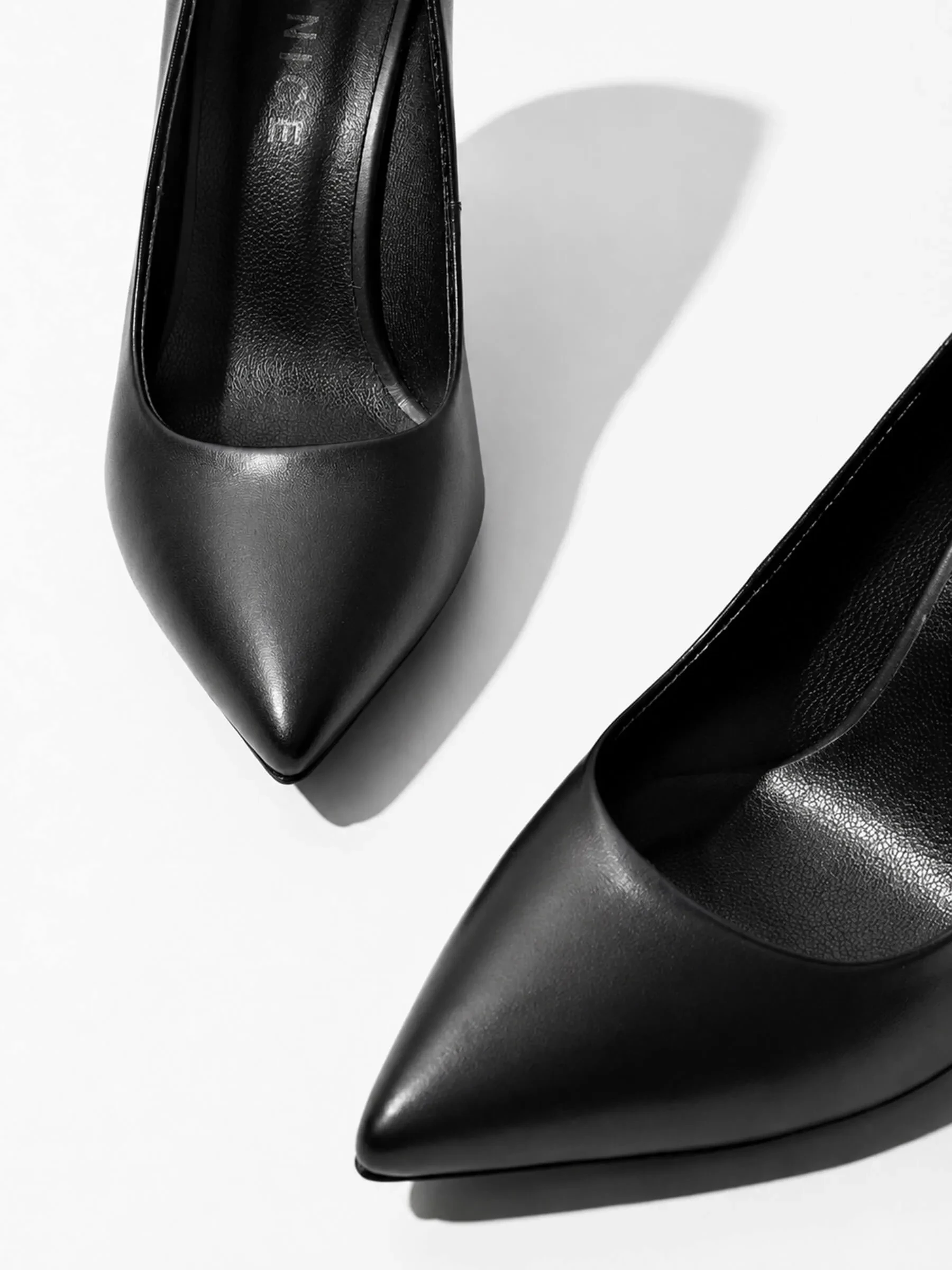 Leren Dames Pumps Dean Zwart