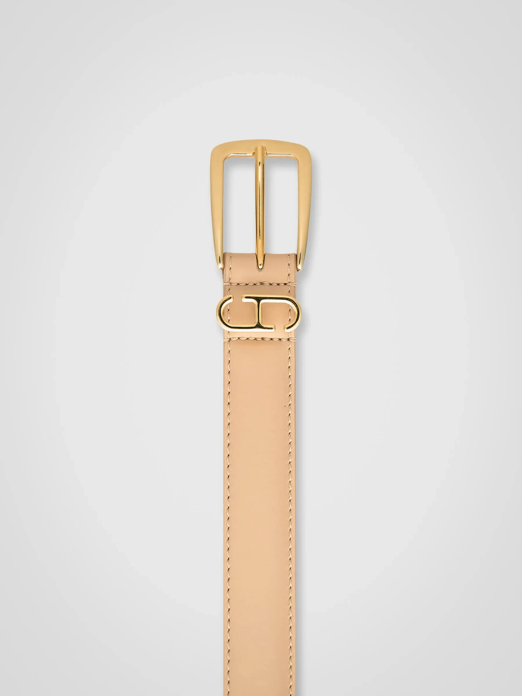 Leren Dames Riem Colby Beige