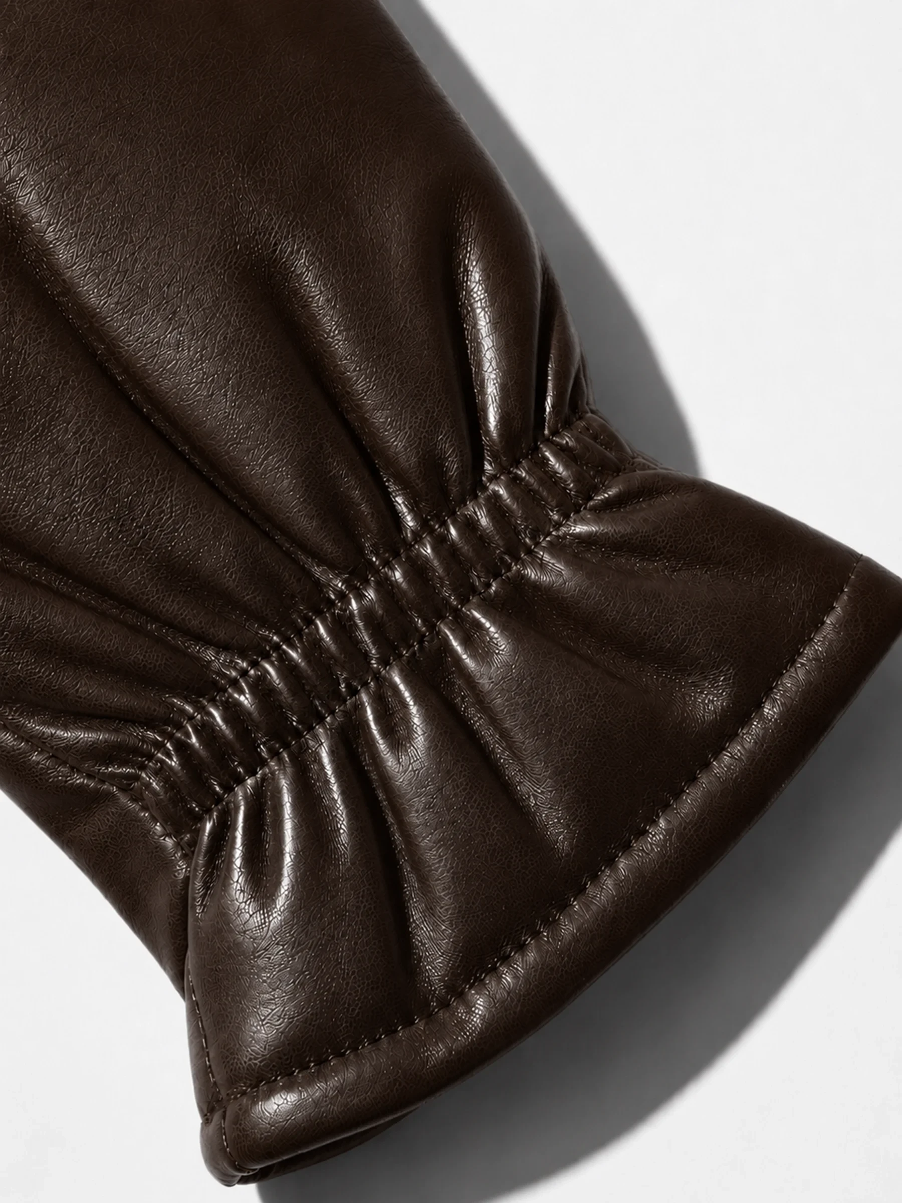 Leren Handschoenen Dames Hawk Bruin