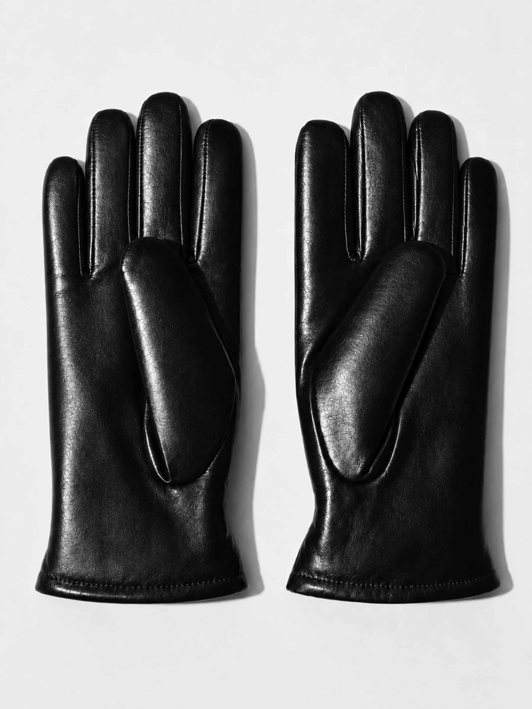 Leren Handschoenen Dames Hawk Zwart