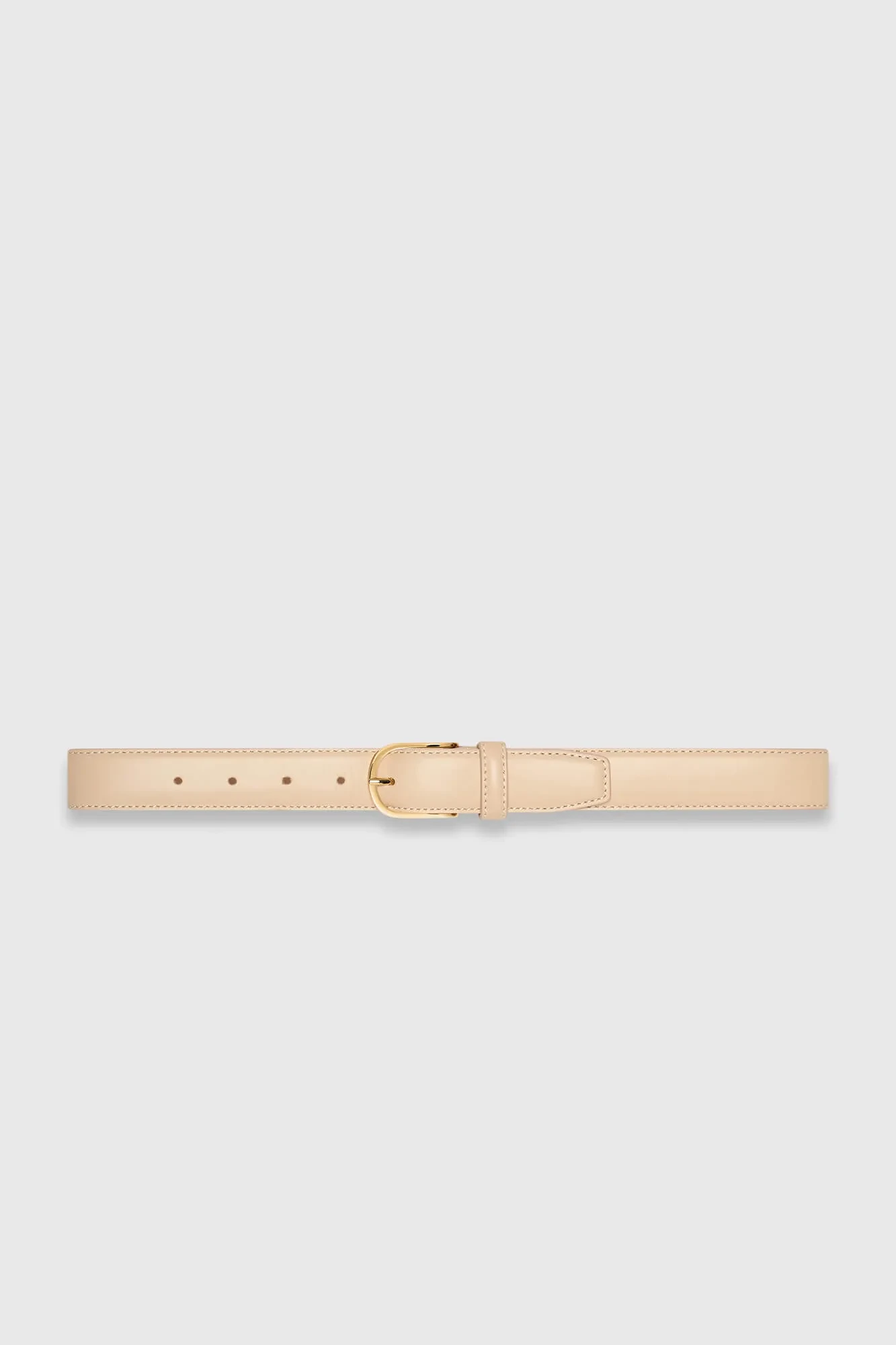 Leren Riem Dames Chase Creme