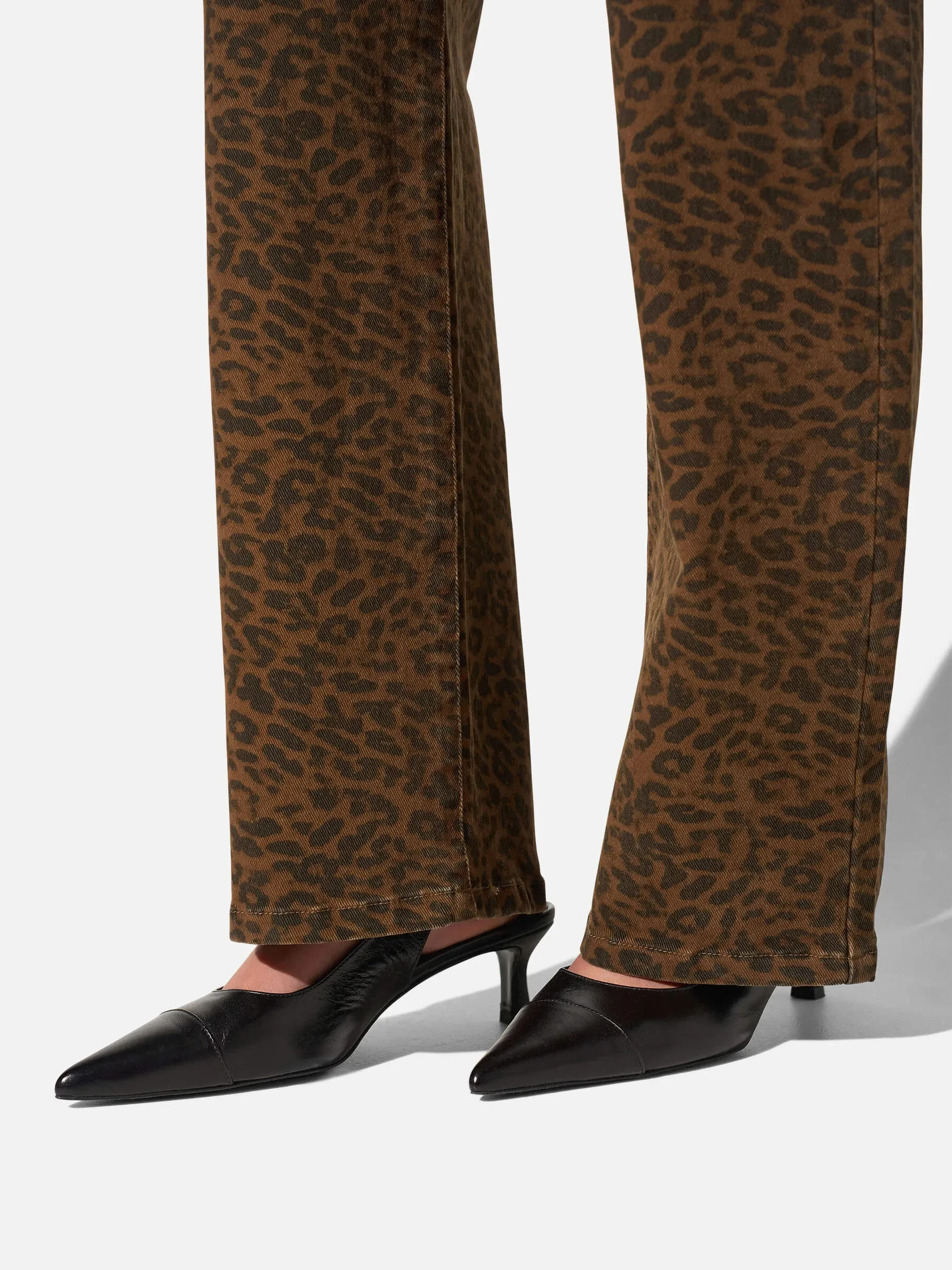 Leren Slingback Pumps Daylon Zwart